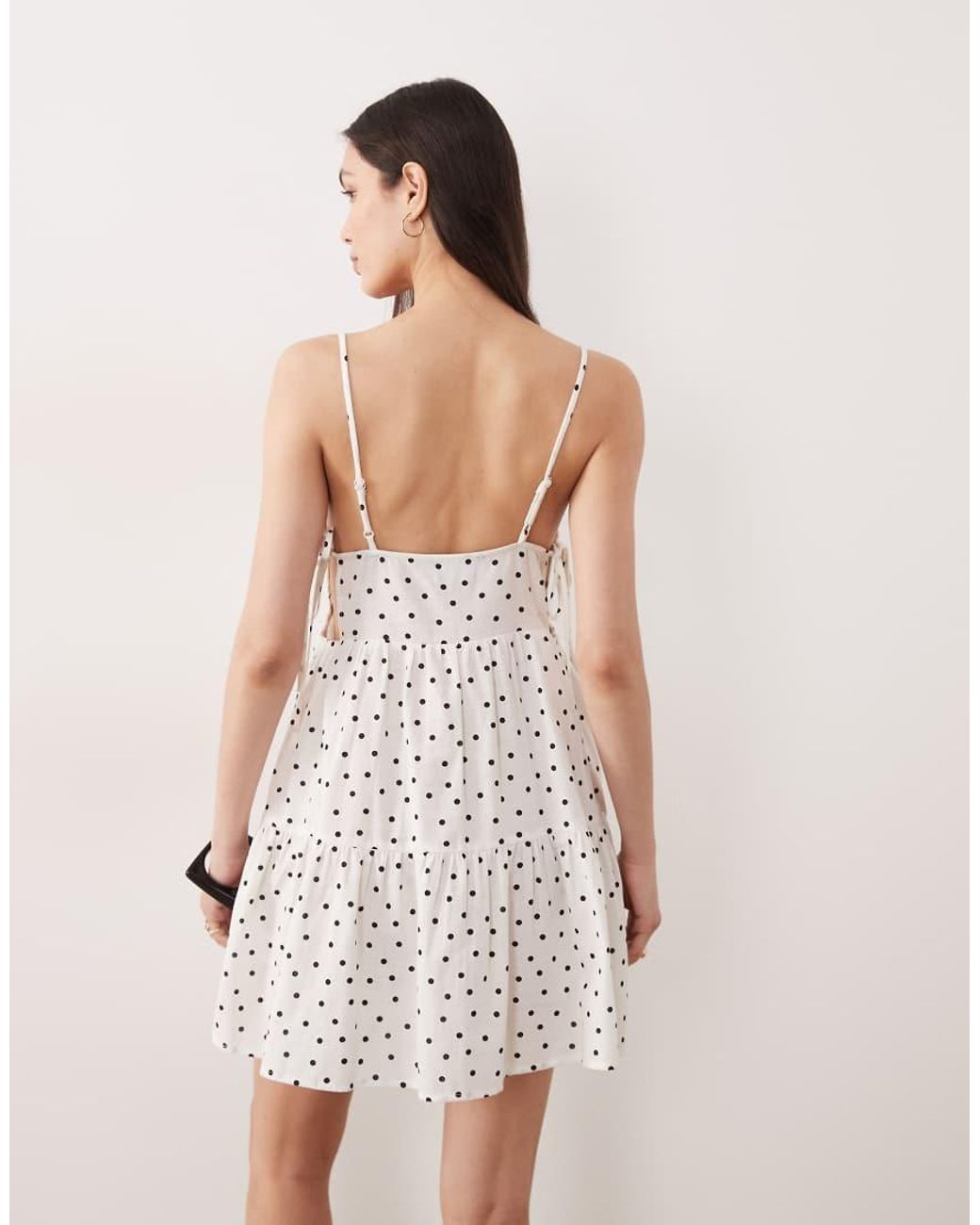 Aray Natural Semi-sheer Mini Beach Dress