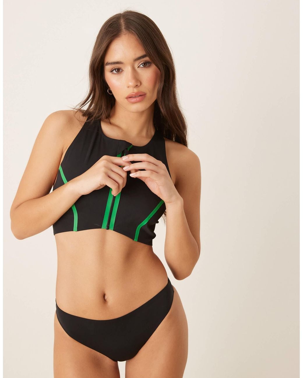 Calvin Klein Green Bikini Bottoms