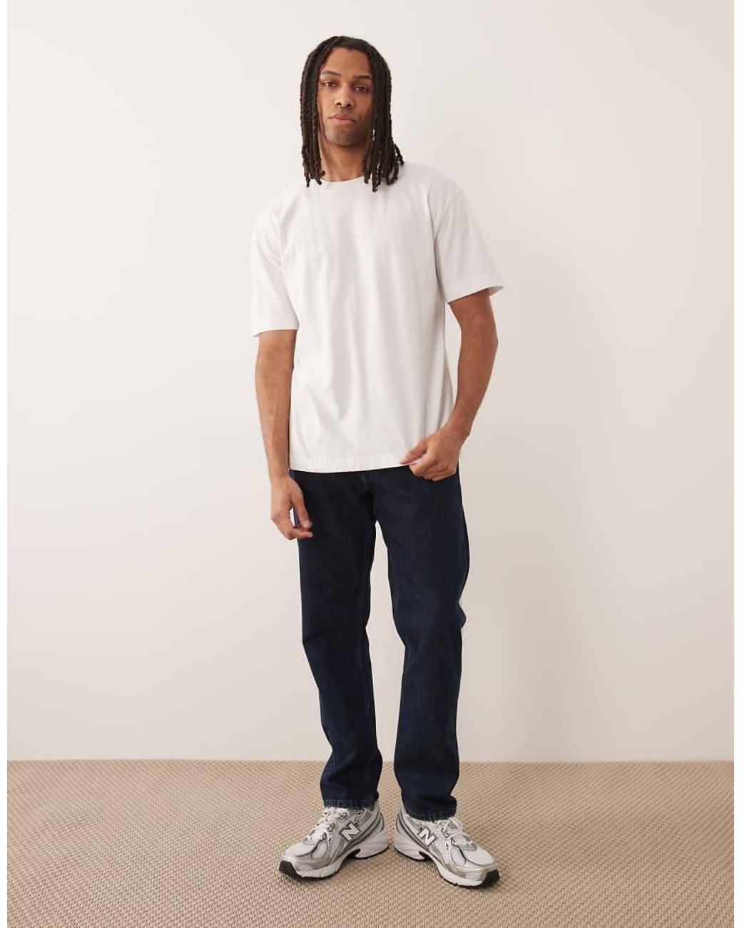 Hollister Natural 3 Pack Classic Short Sleeve T-shirt for men