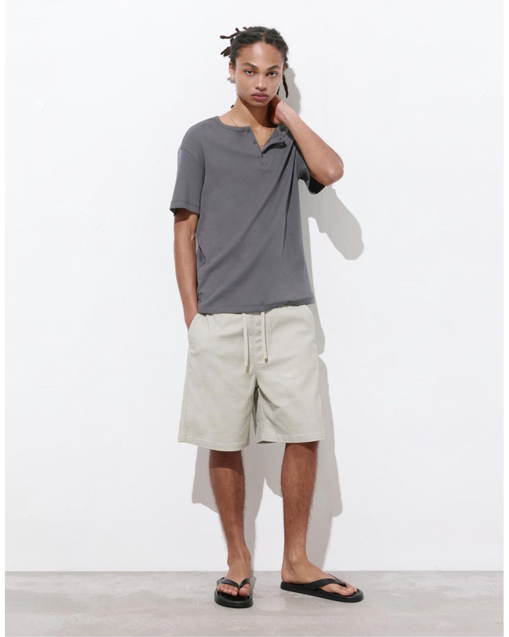 Pull&Bear – bermudashorts in Blue für Herren