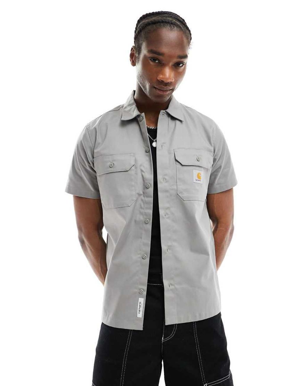 Carhartt Gray Master Shirt for men