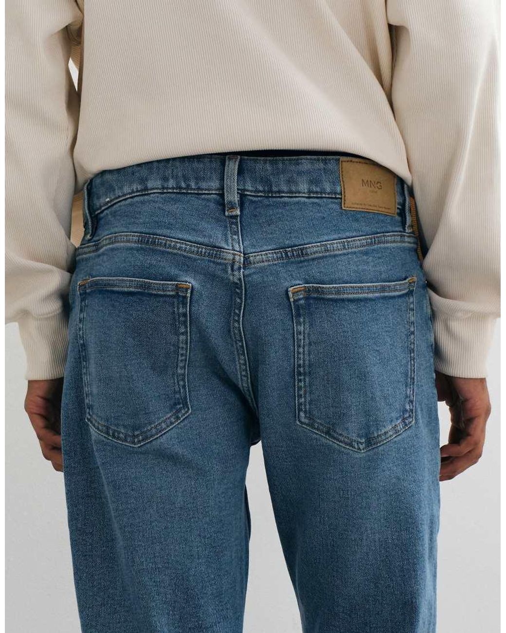 Mango Blue Slim Jean for men