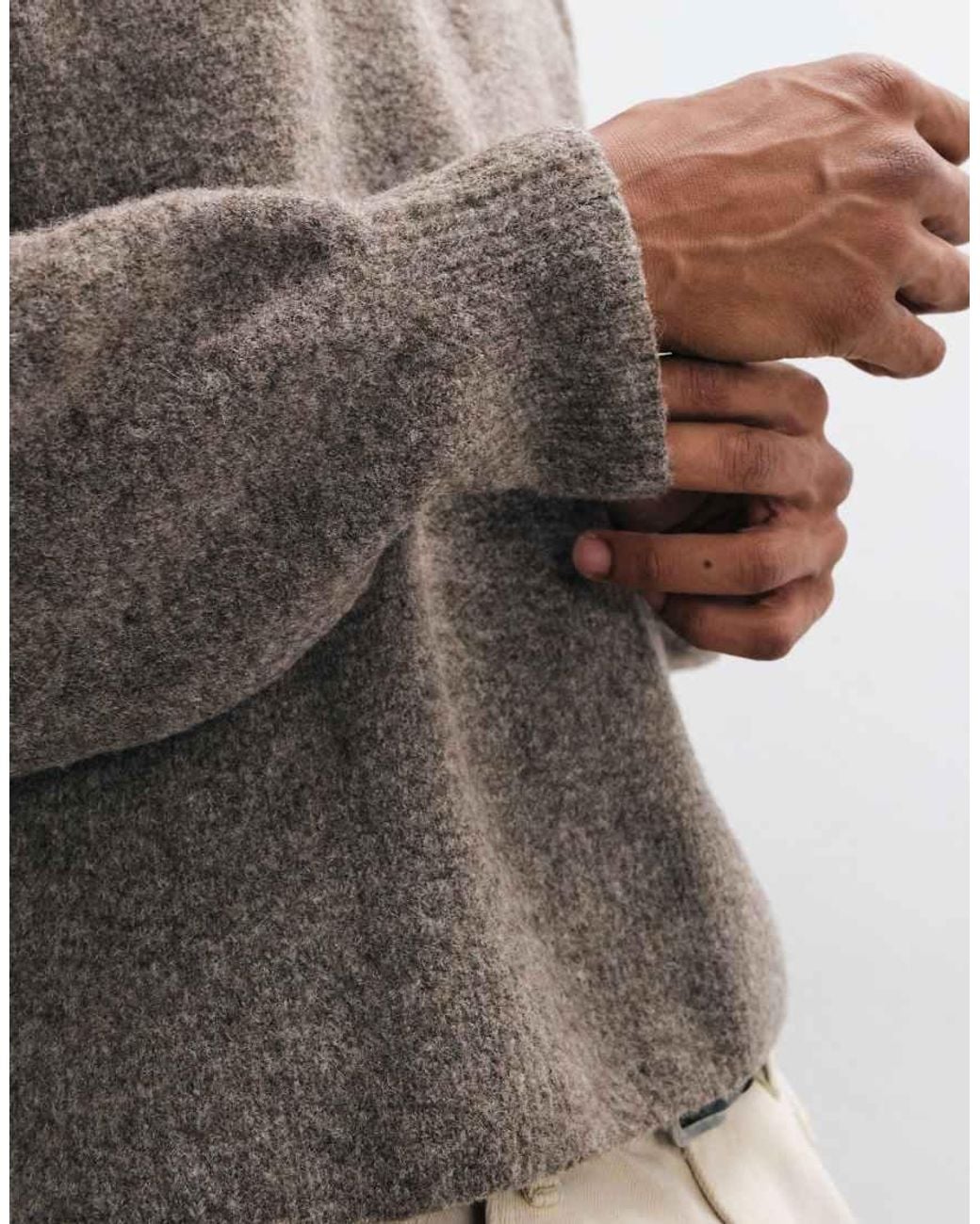 Weekday Gray Wool Blend Sweater for men