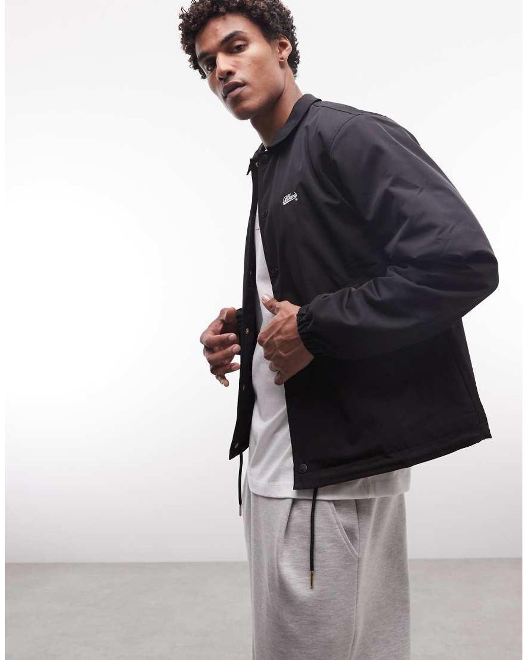 BLKVIS Blue Coach Jacket for men