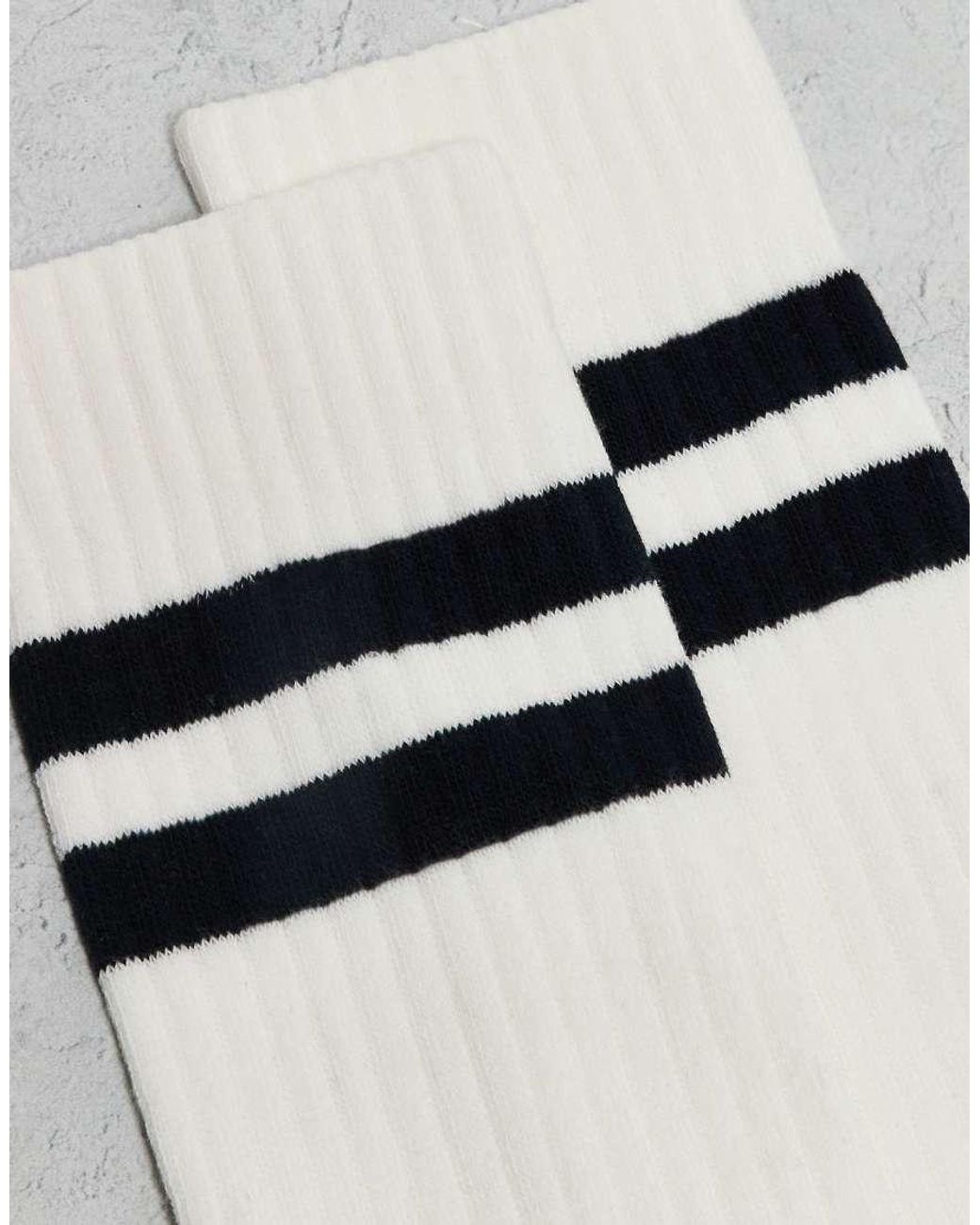 ARKET White 2 Pack Athletic Socks for men