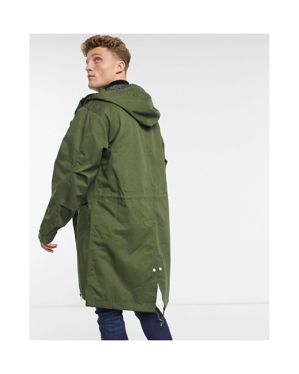 Pretty green waterproof parka online