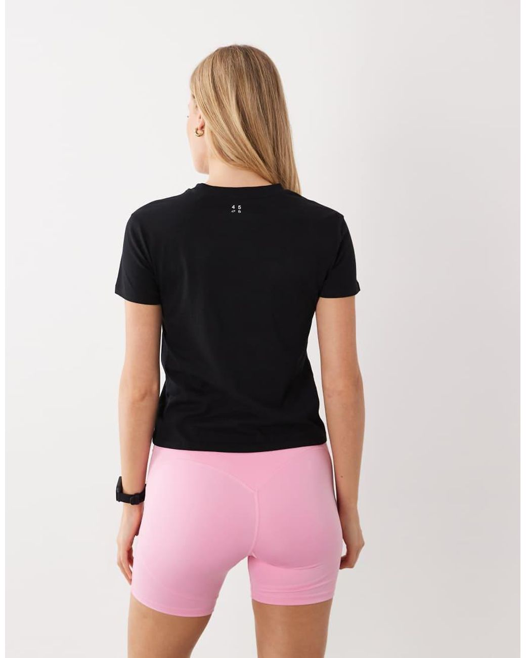 4505 Pink Icon Cotton Boxy T-shirt With Quick Dry Finish