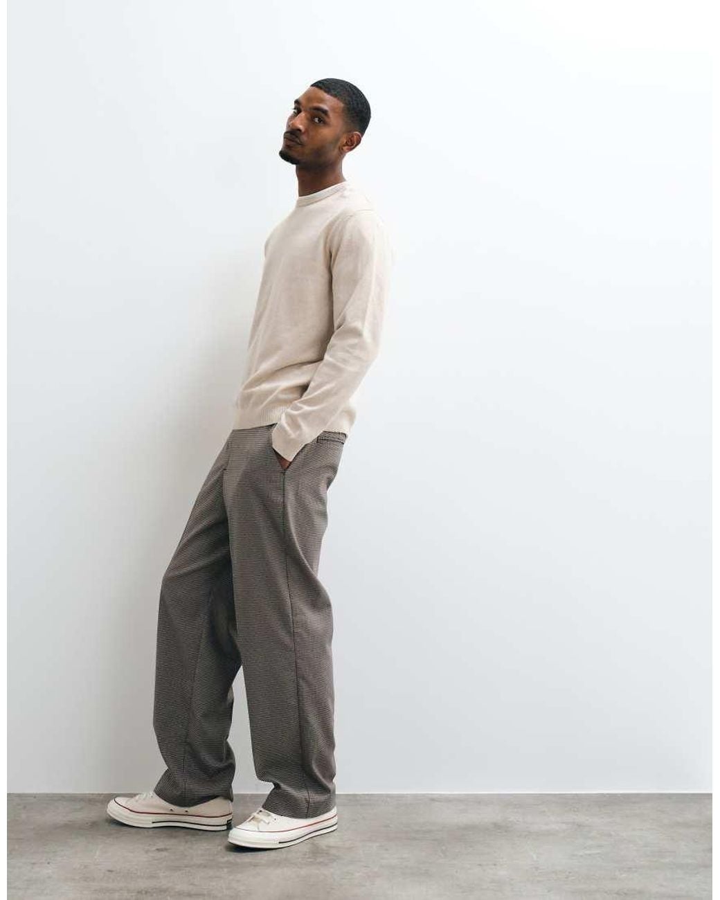 Jack & Jones Natural Essential Knit Jumper for men