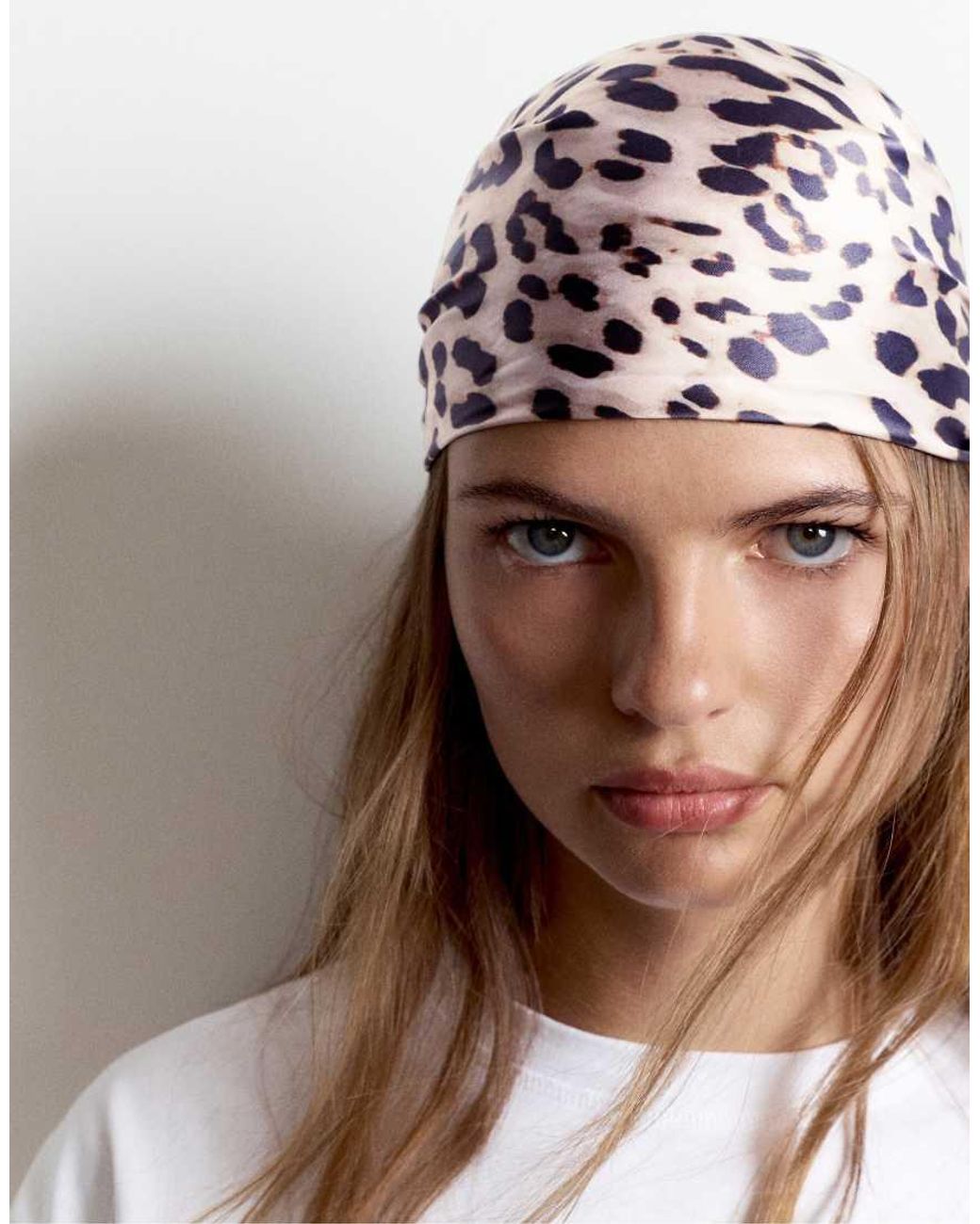 Pull&Bear Brown Bandana Leopard Print