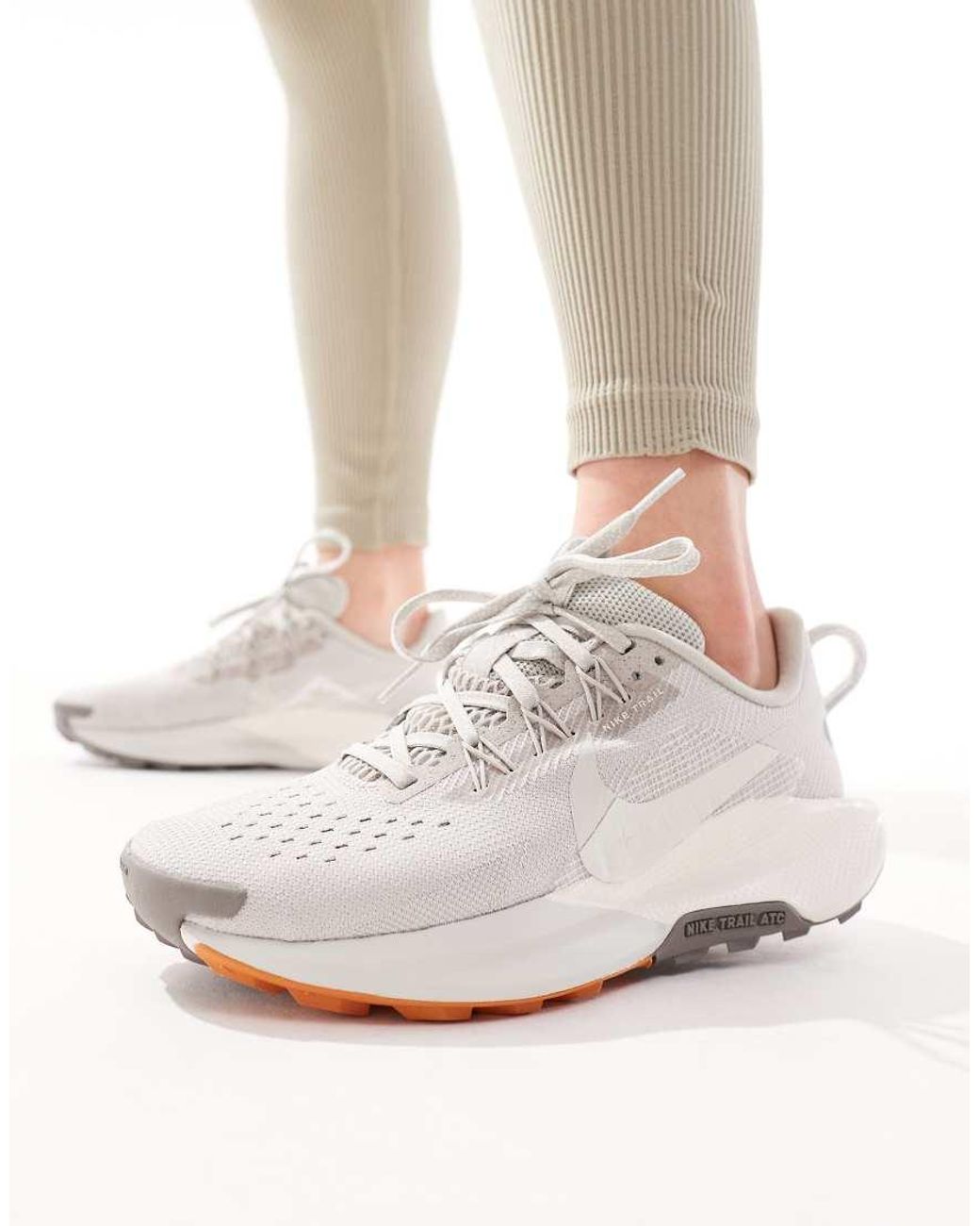 Nike Reactx Pegasus Trail 5 Trainers in Natural Lyst UK