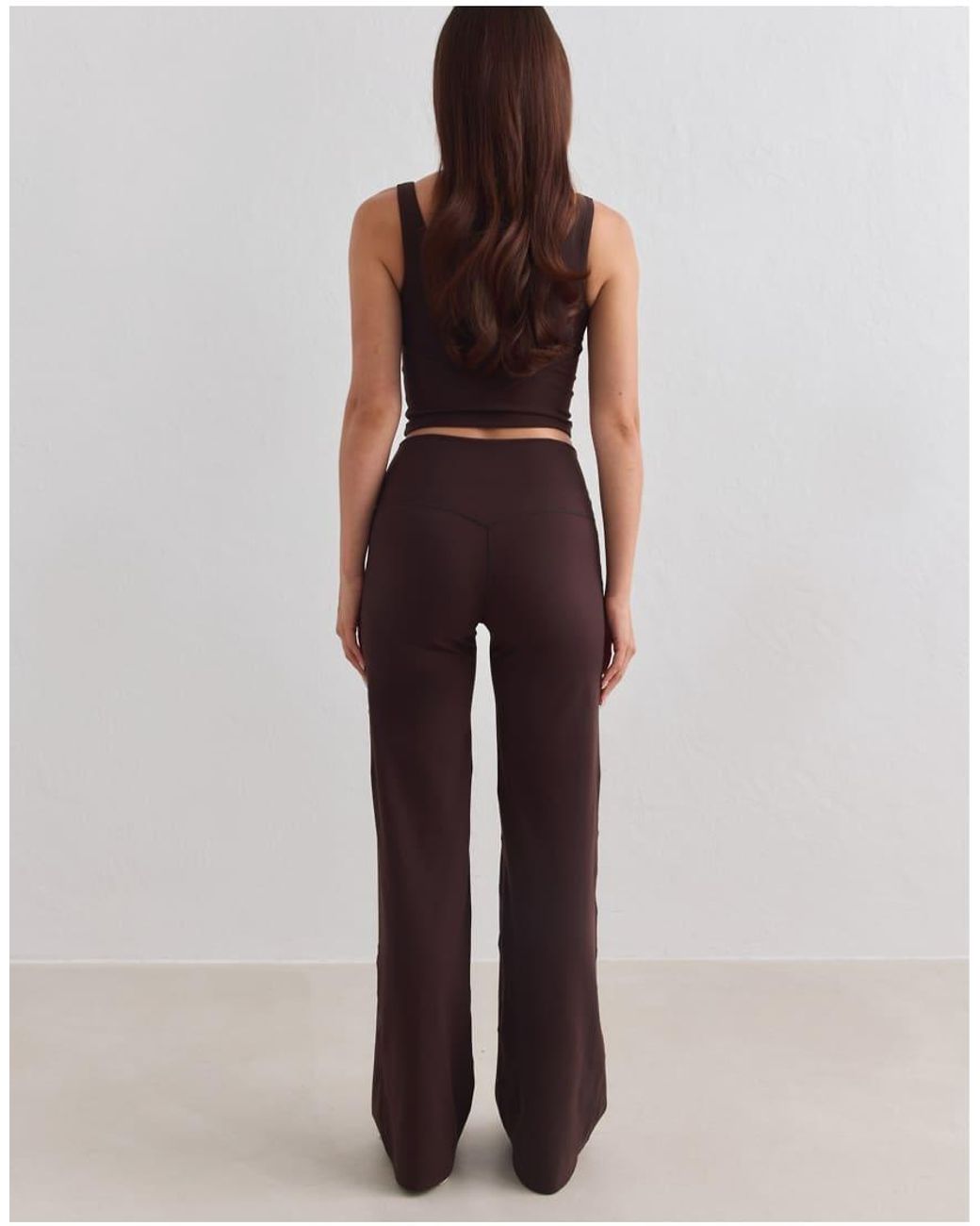 Aim'n Brown Chocolate Sense Straight Leg Tights