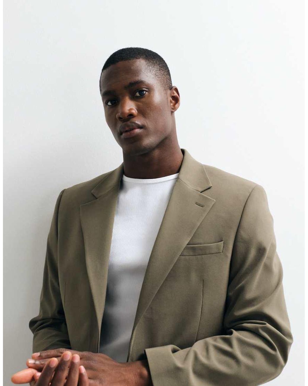 ASOS Green Flexmaxtm Skinny Suit Jacket for men