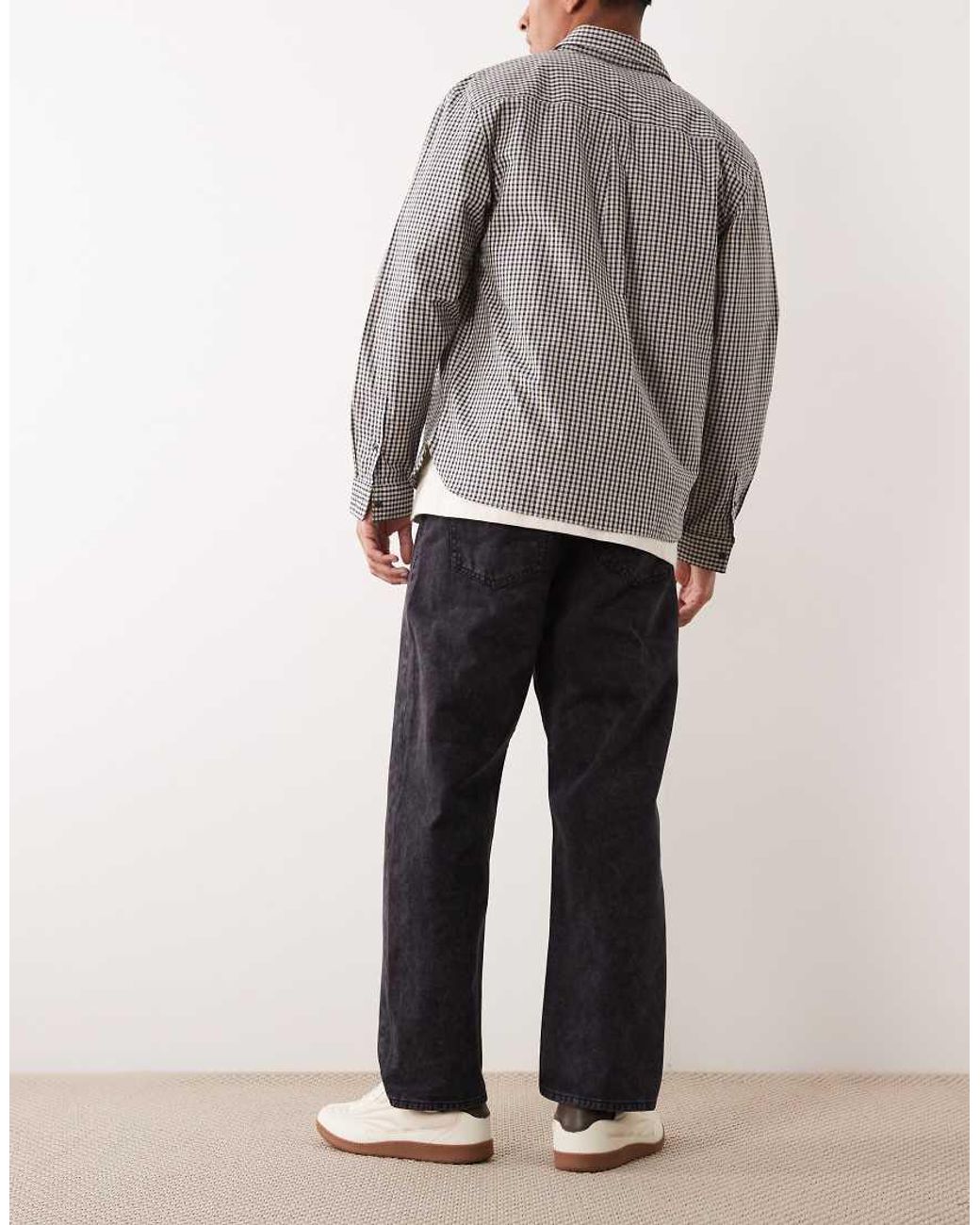 Jack & Jones White Alex baggy Fit Jeans for men