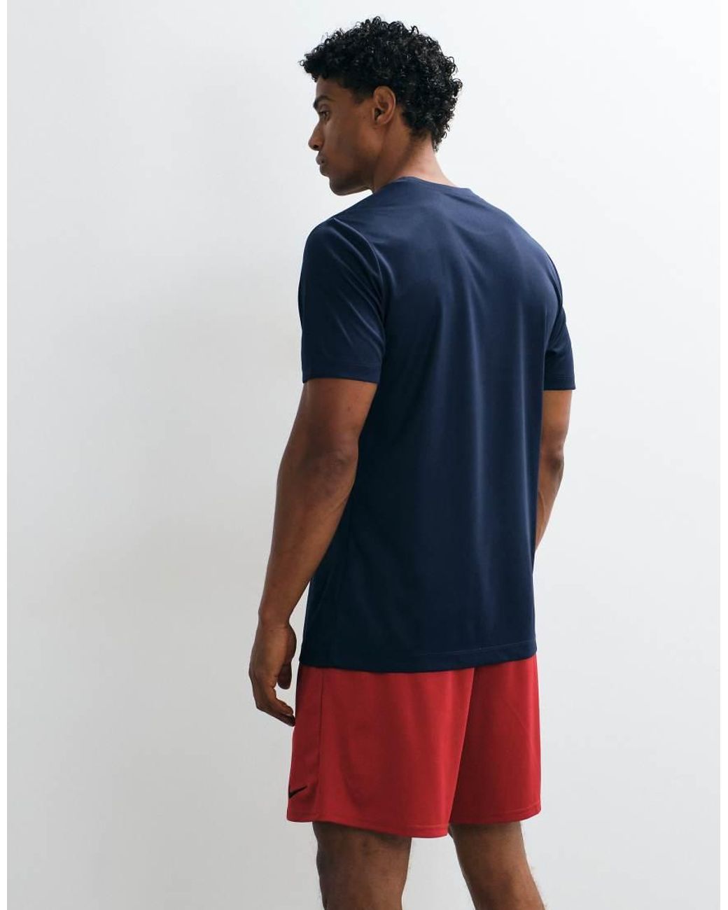 Nike Blue Dri-fit Flex T-shirt for men