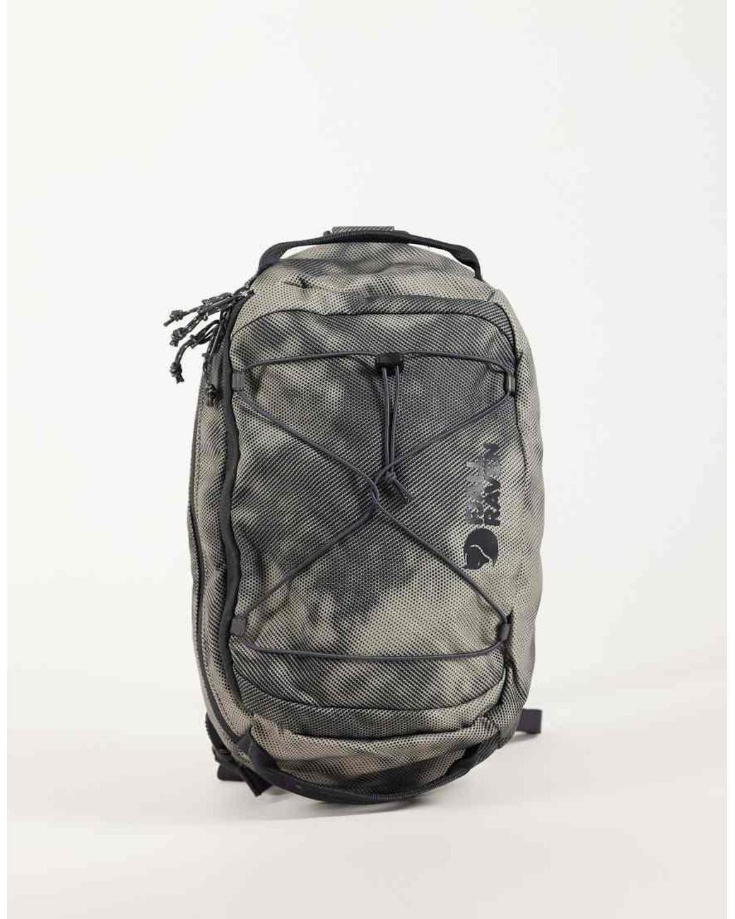 Fjallraven Gray Skule 6 Graphics Sling Crossbody Bag