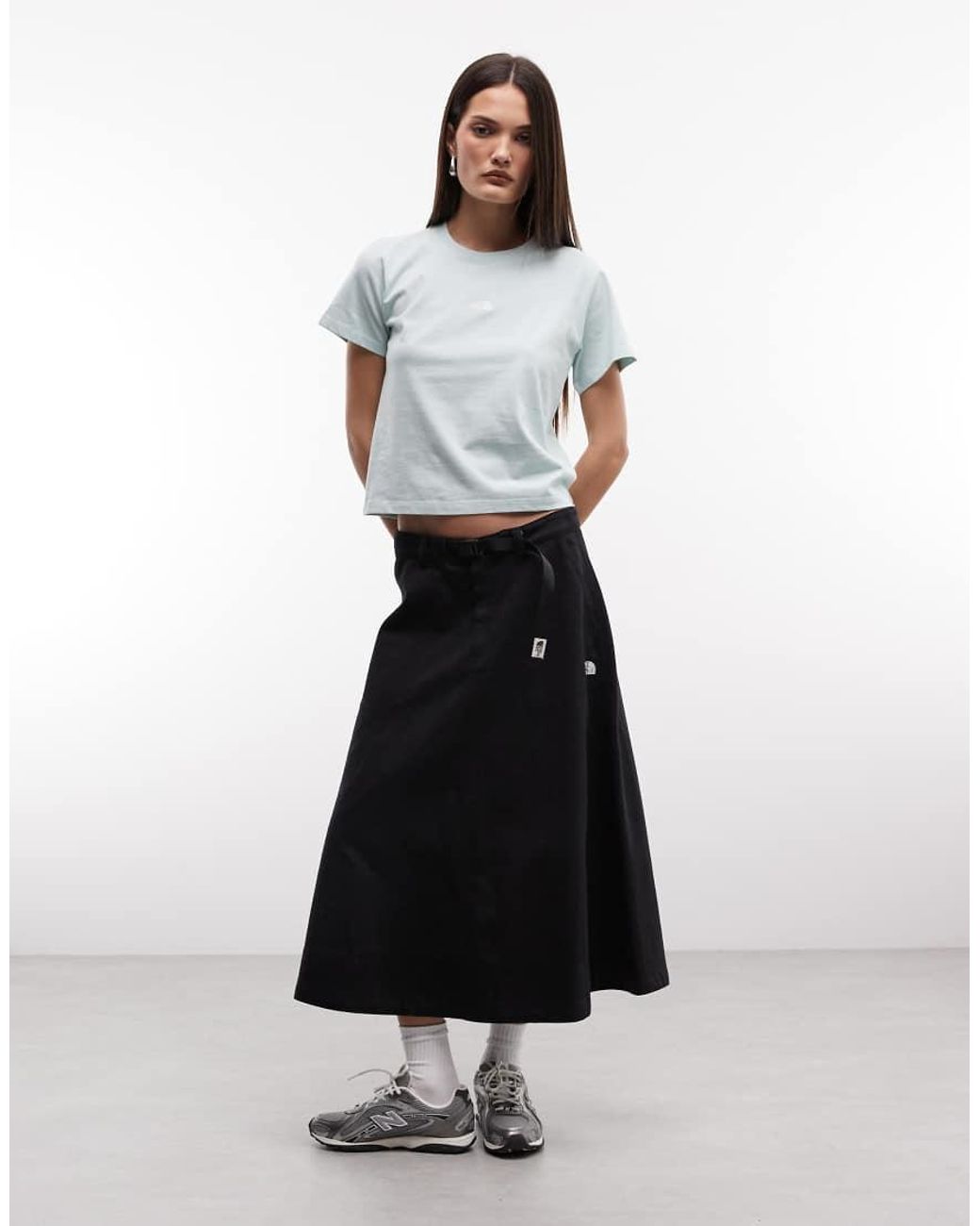 The North Face Gray Essential Regular Cutie Tee