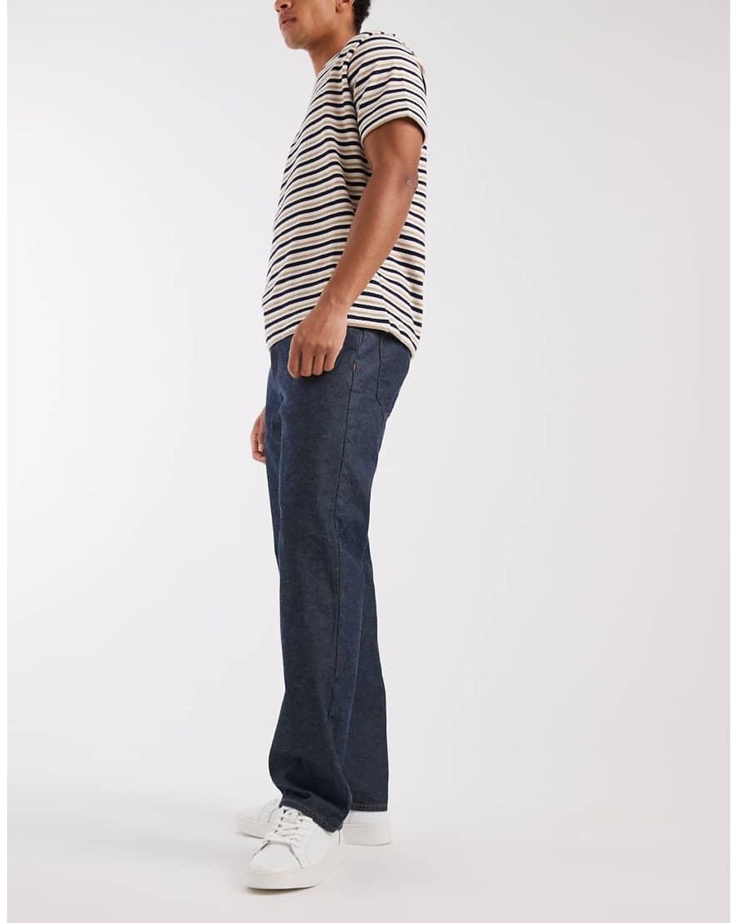 Gap Blue Relaxed Straight Leg Jeans for men