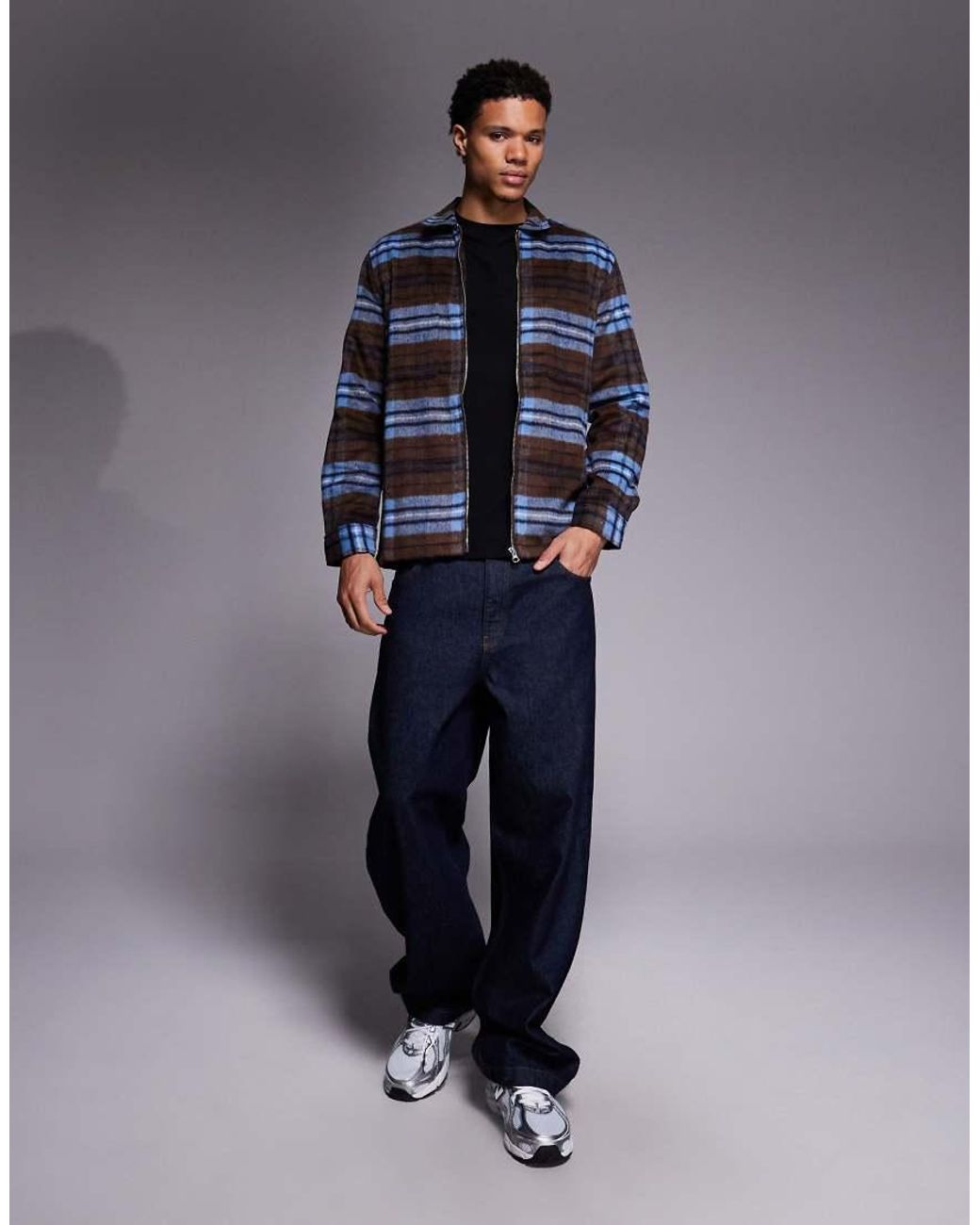 ASOS Blue Overshirt for men