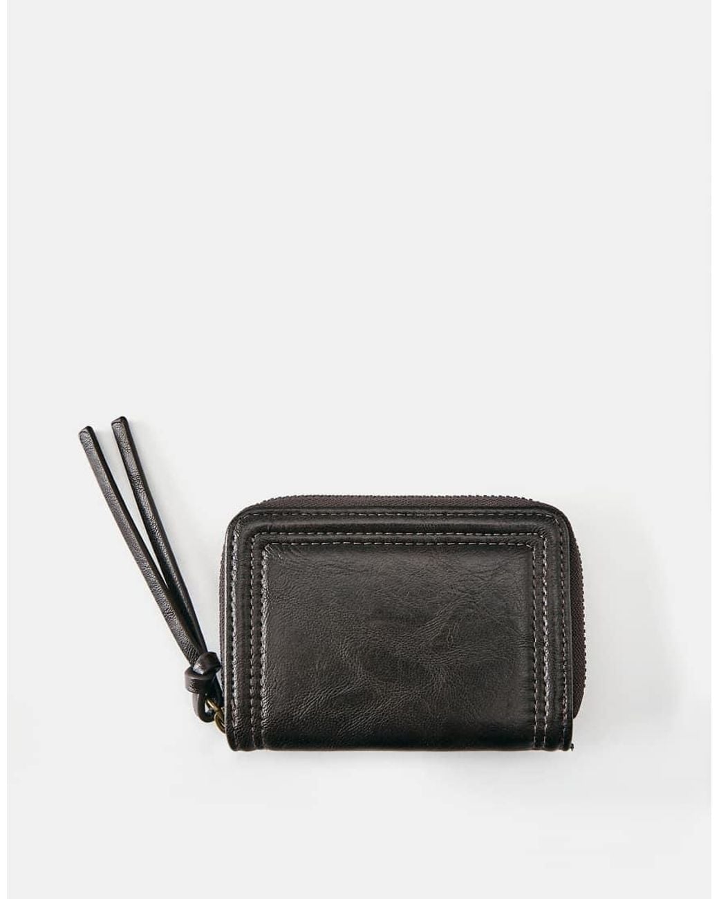 Pull&Bear Black Distressed Wallet