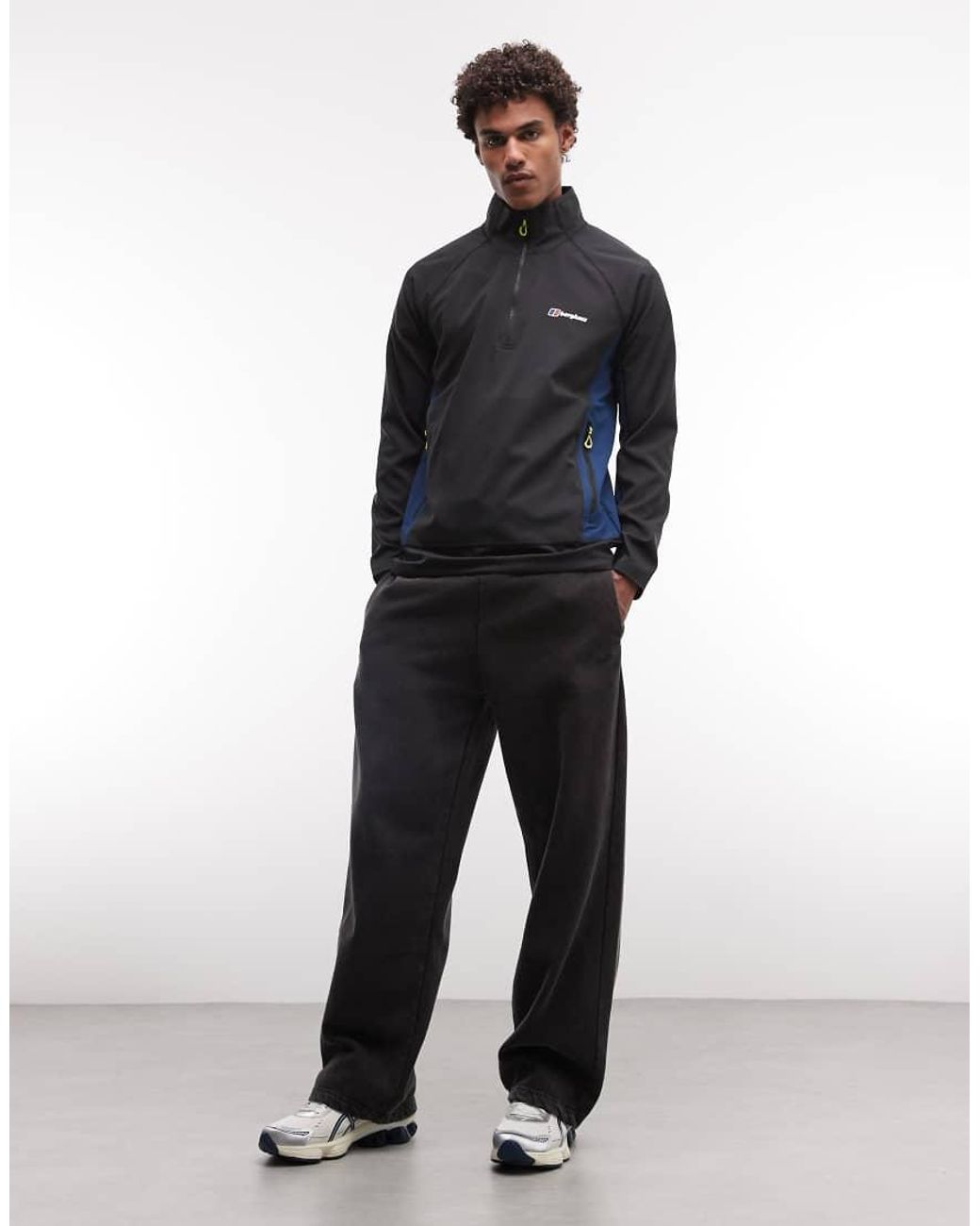 Berghaus Blue Wavertree Half-Zip Top for men