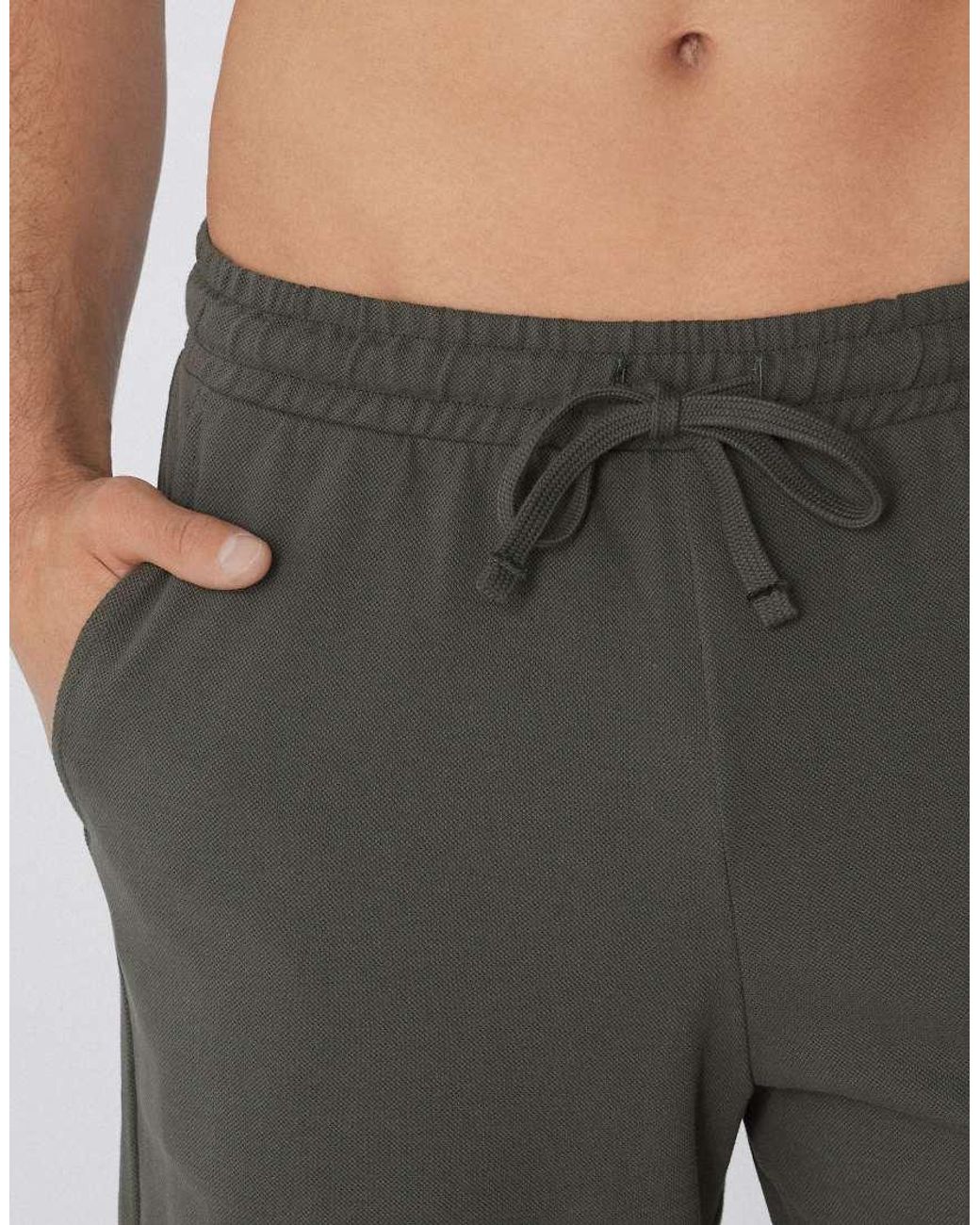 Tezenis Green Piqué Shorts for men