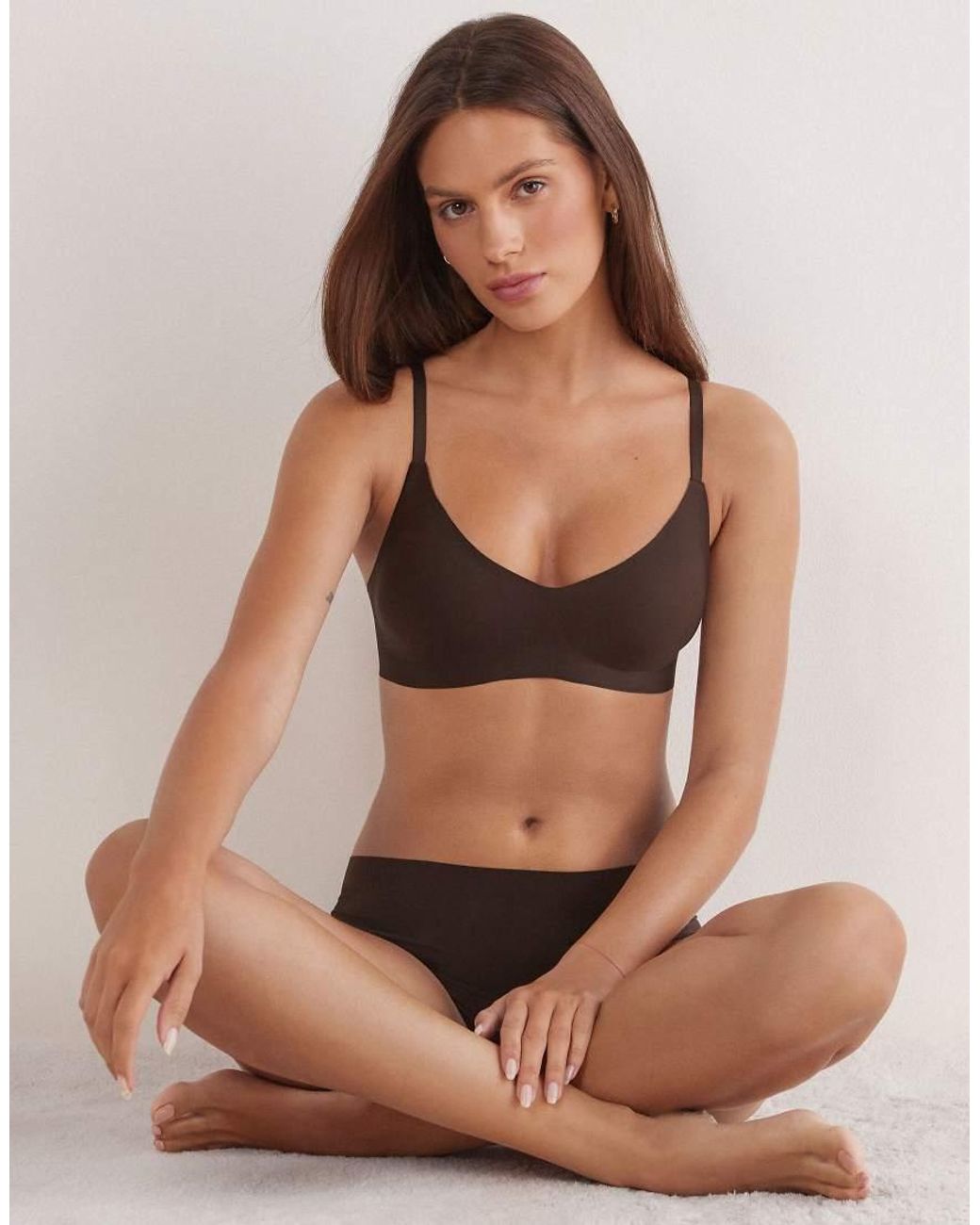 Intimissimi Black Laila Microfibre Bra Top