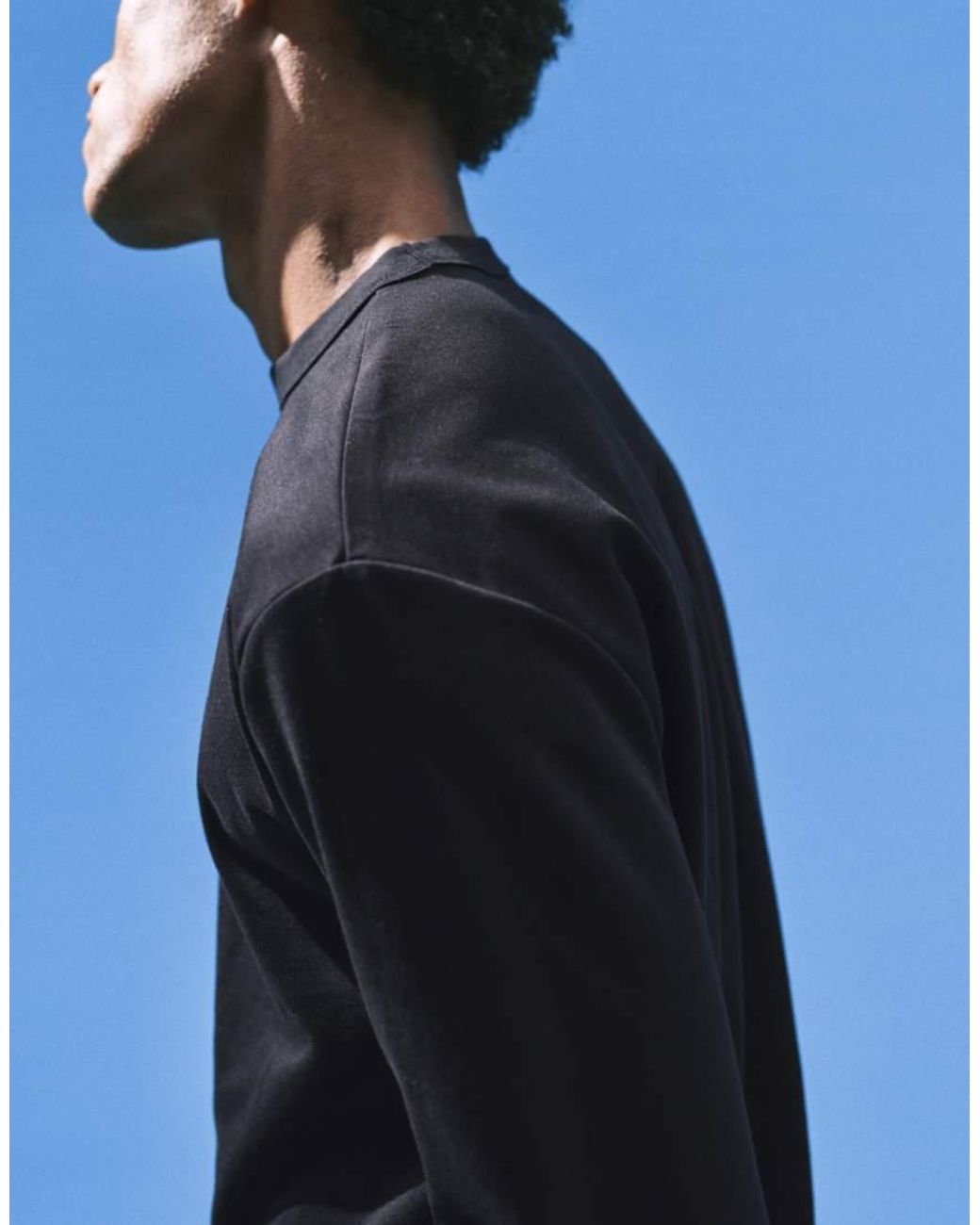 ASOS Blue Breathemax Heavyweight Relaxed Long Sleeve T-Shirt for men