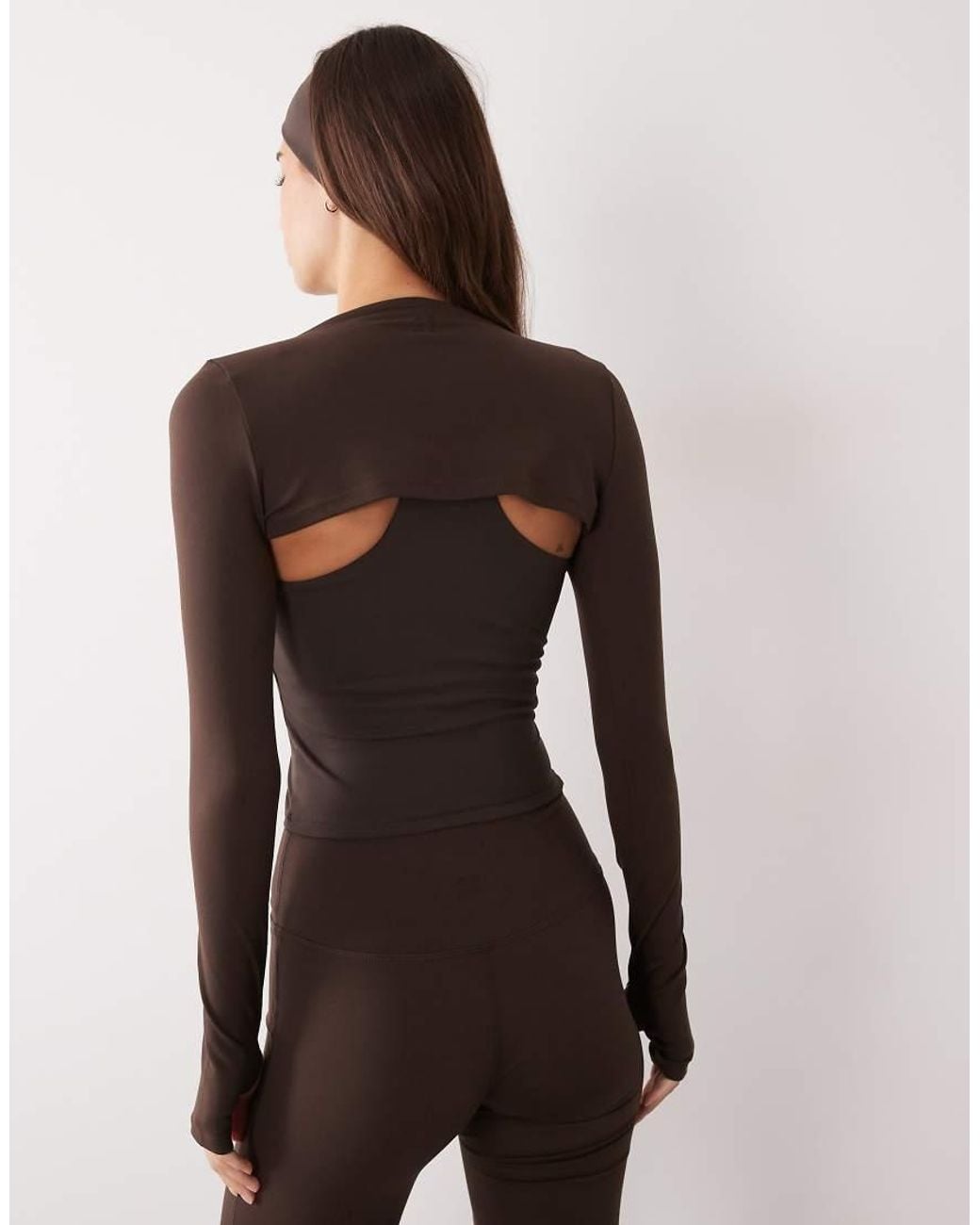 4505 Black Layering Long Sleeve Shrug