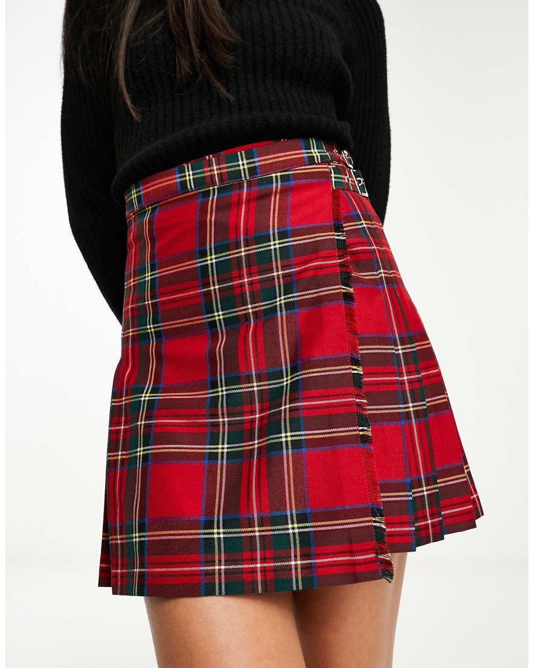 glowny russell plaid mini skirt スカート MUSINSA公式 | GLOWNY RUSSELL PLAID MINI SKIRT (BROWN PLAID)