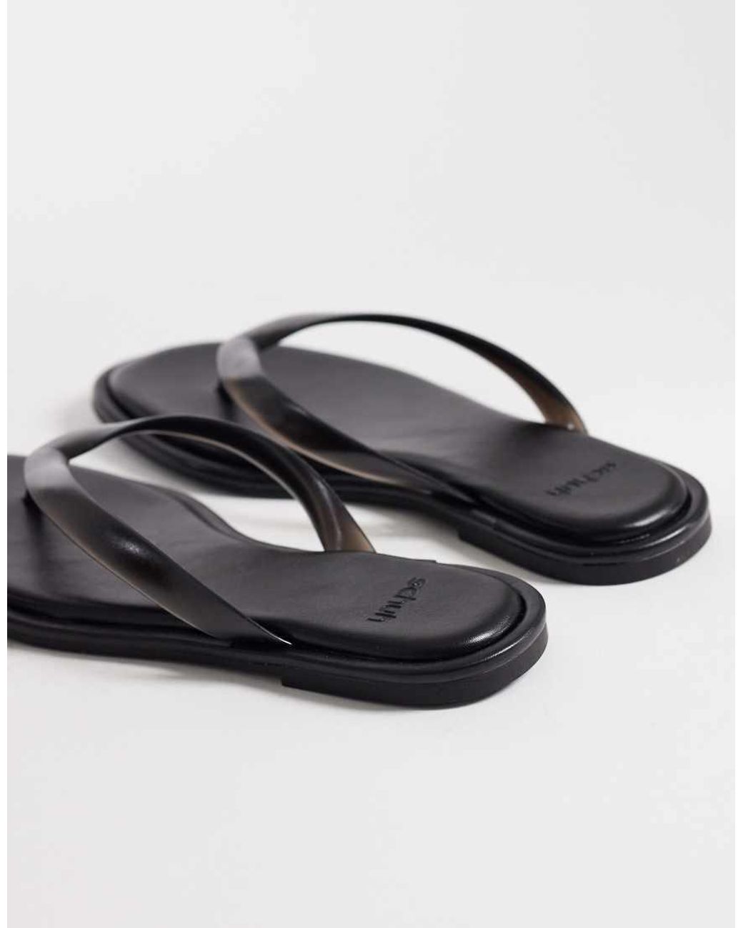 Schuh Black Truffle Sandals