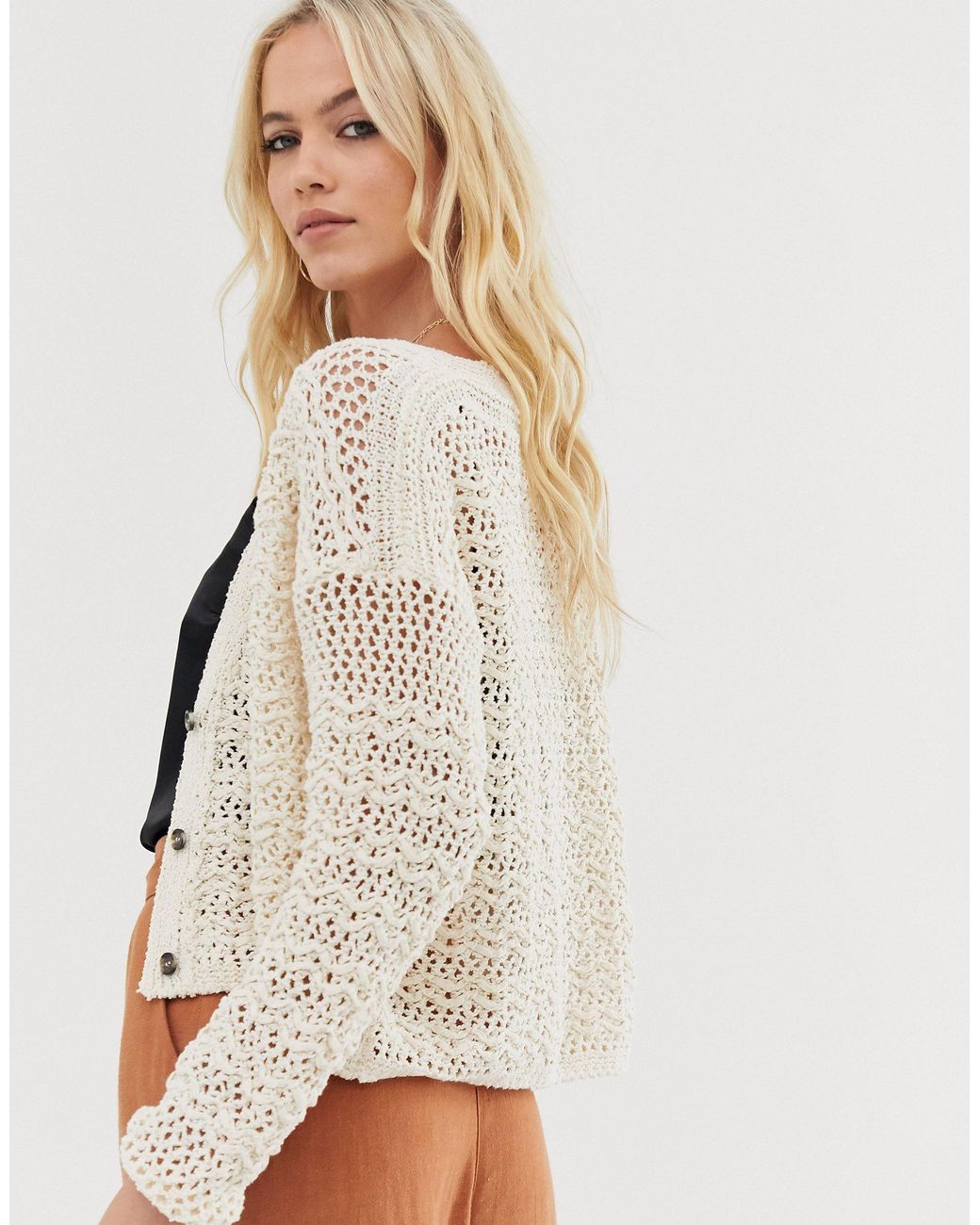 Mango crochet jumper online