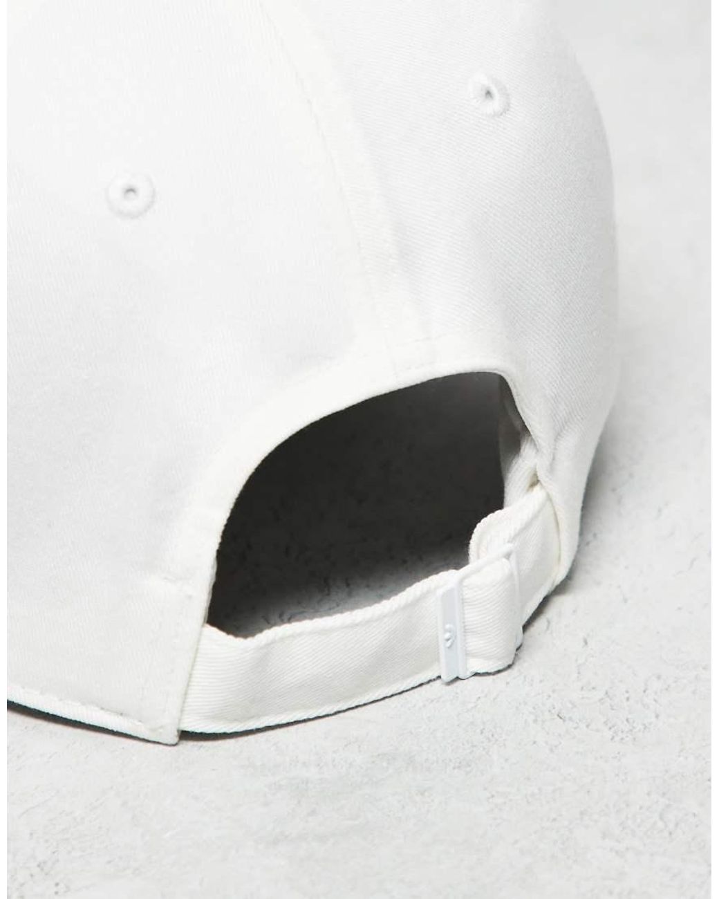 Adidas Originals White Trefoil Baseball Cap