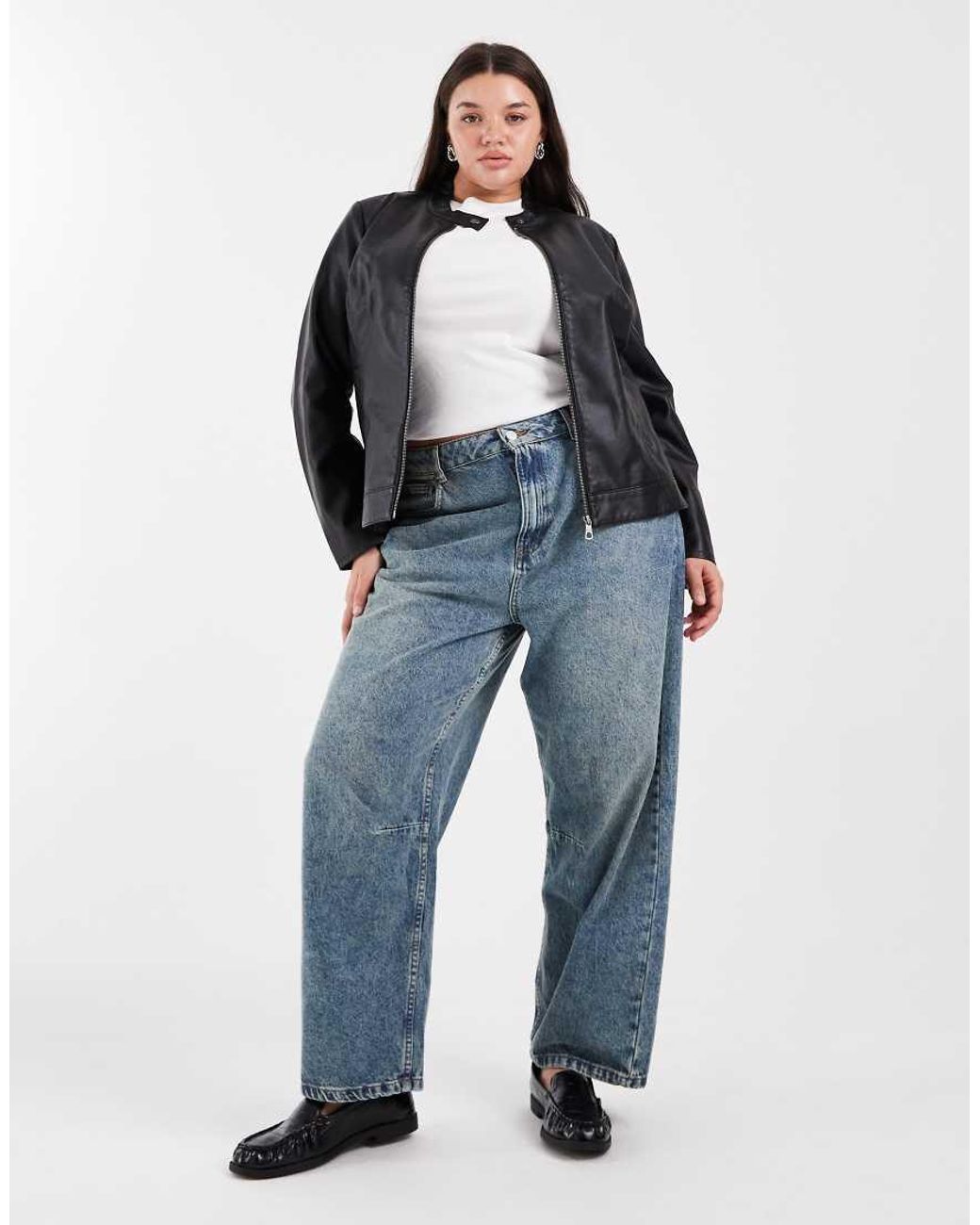 ONLY Black Faux Leather Jacket