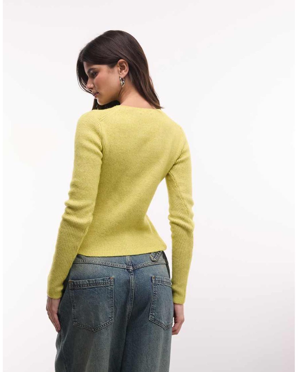Monki Multicolor Knitted Compact Cardigan