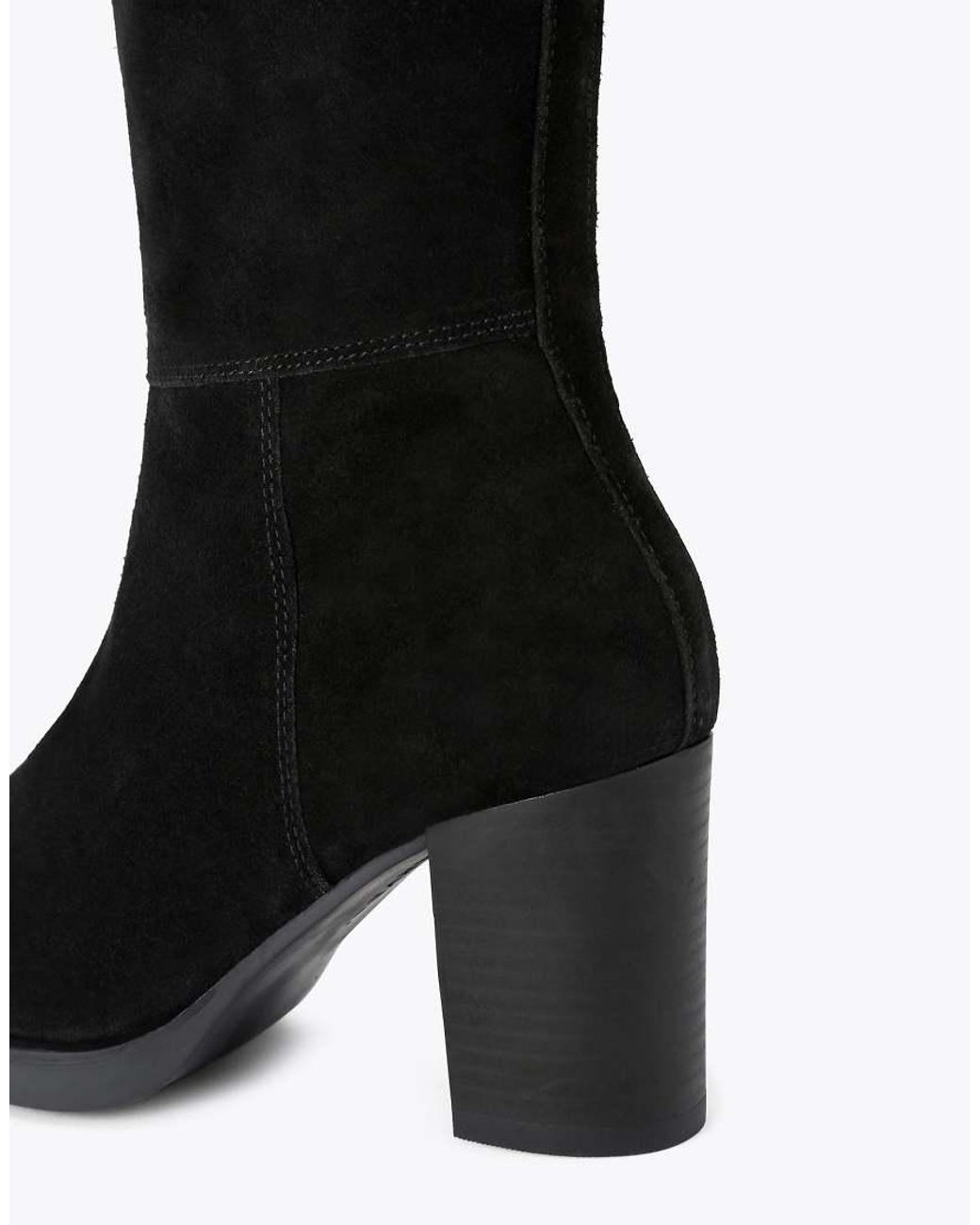 Carvela Kurt Geiger Black Knee Boots