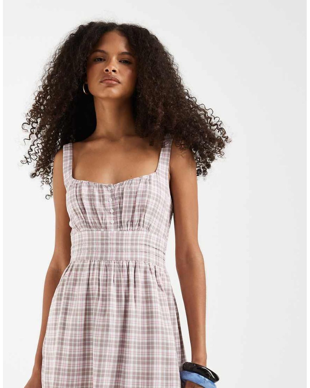 Hollister White Scoop Neck A Line Mini Dress