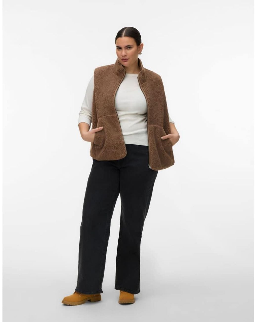 Vero Moda Multicolor Teddy Gilet