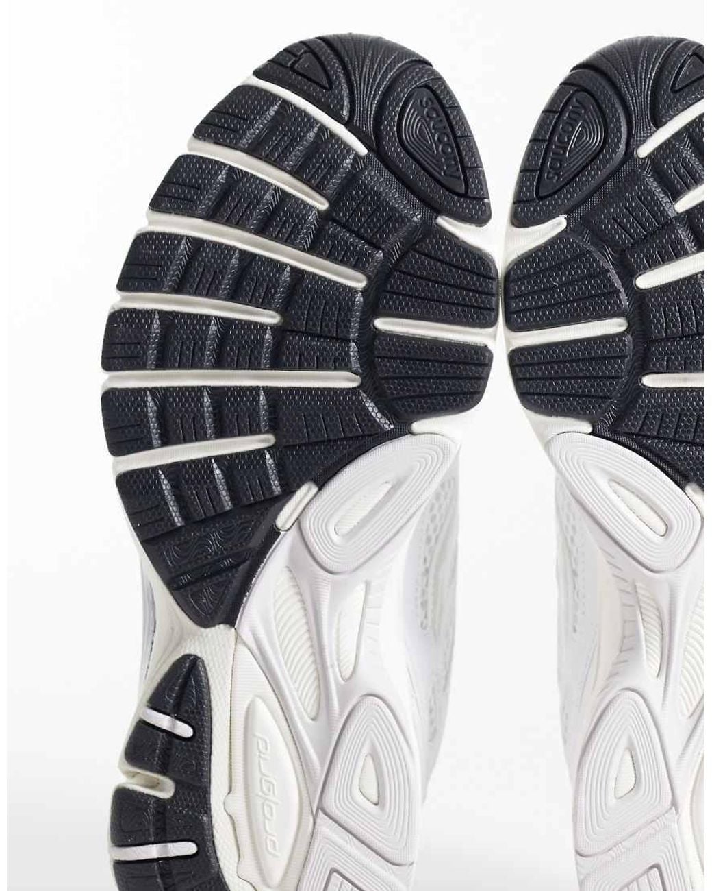 Progrid Guide 7 E Nero di Saucony in White da Uomo