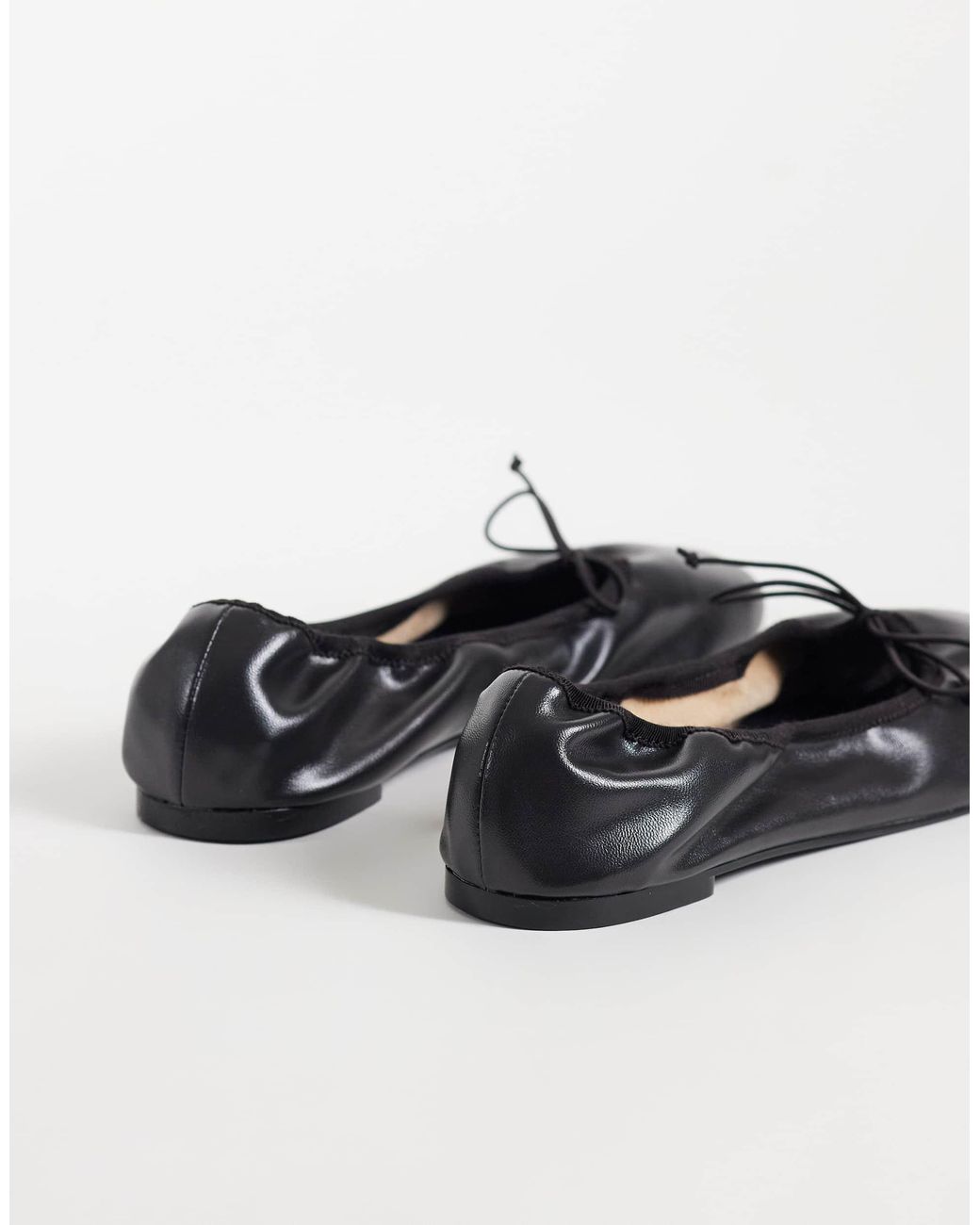 Mango White Elastischer ballerina