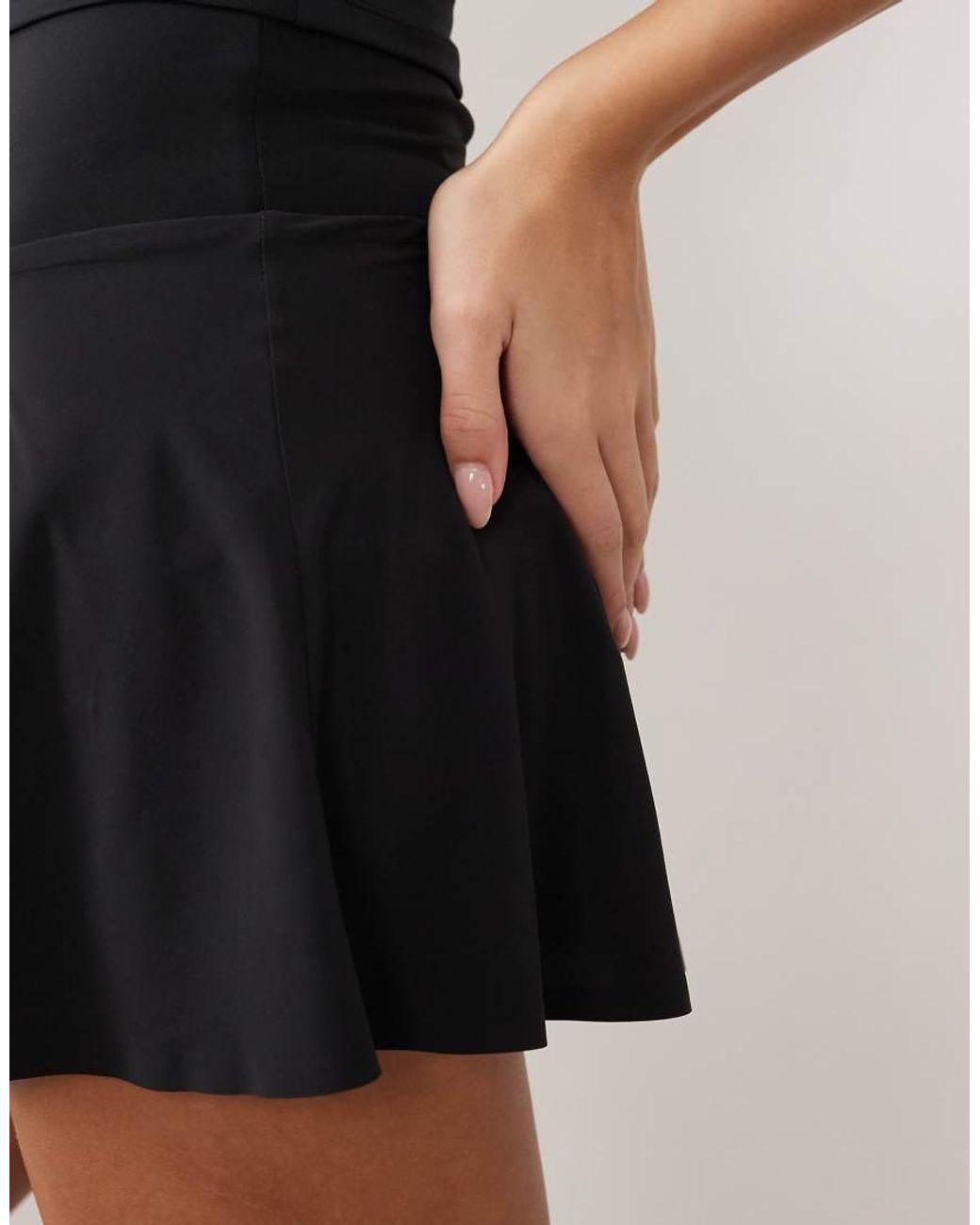 4505 Blue Active Tennis Flippy Skirt With Inner Short