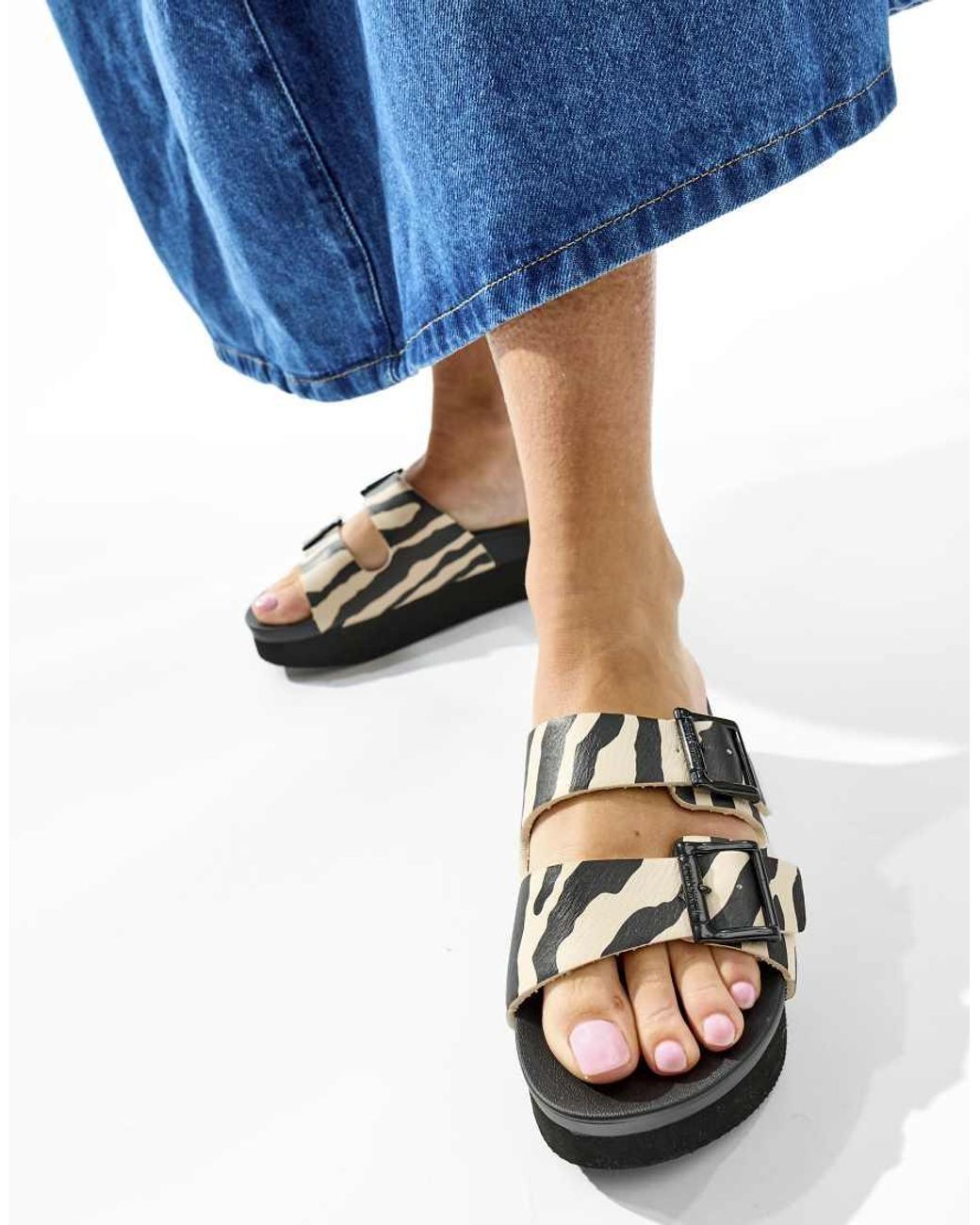 Rocket Dog Natural Esti Plus Wild Cat Sandal