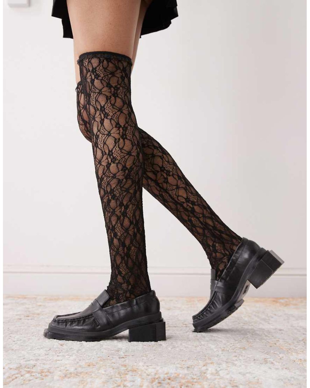 Dr. Martens Black Maybole Ruched Detail Loafers