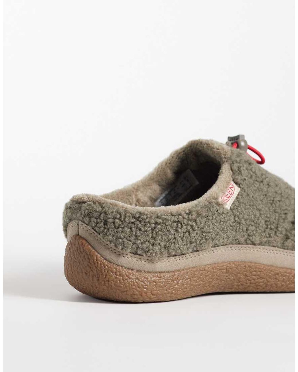 Keen Brown Howser Fleece Slides