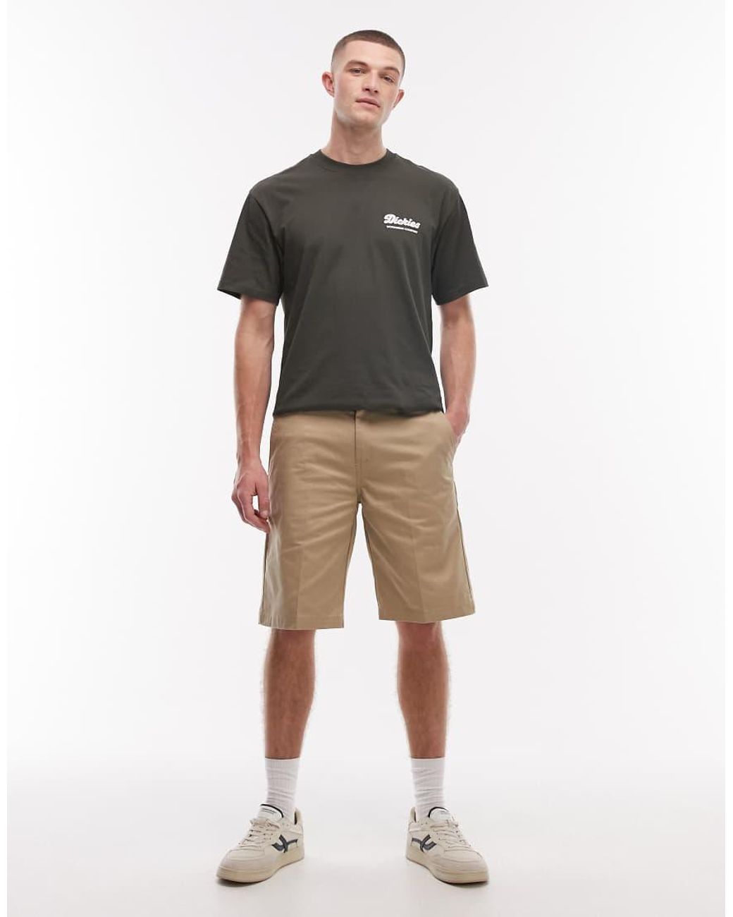 Dickies Brown 247 Shorts for men