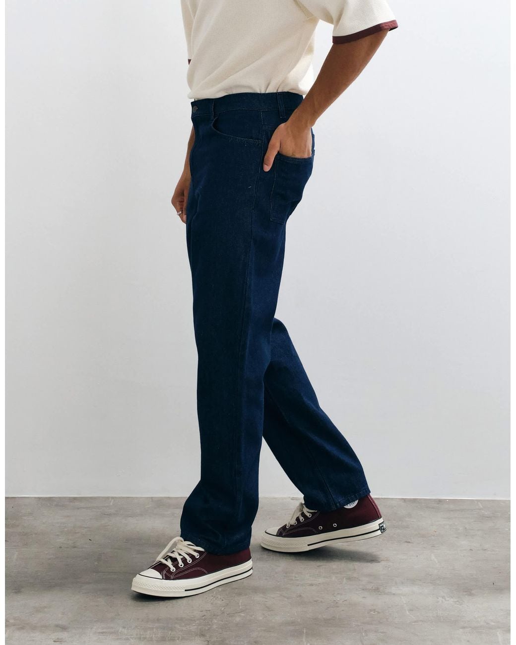 ASOS Blue Relaxed Jeans for men