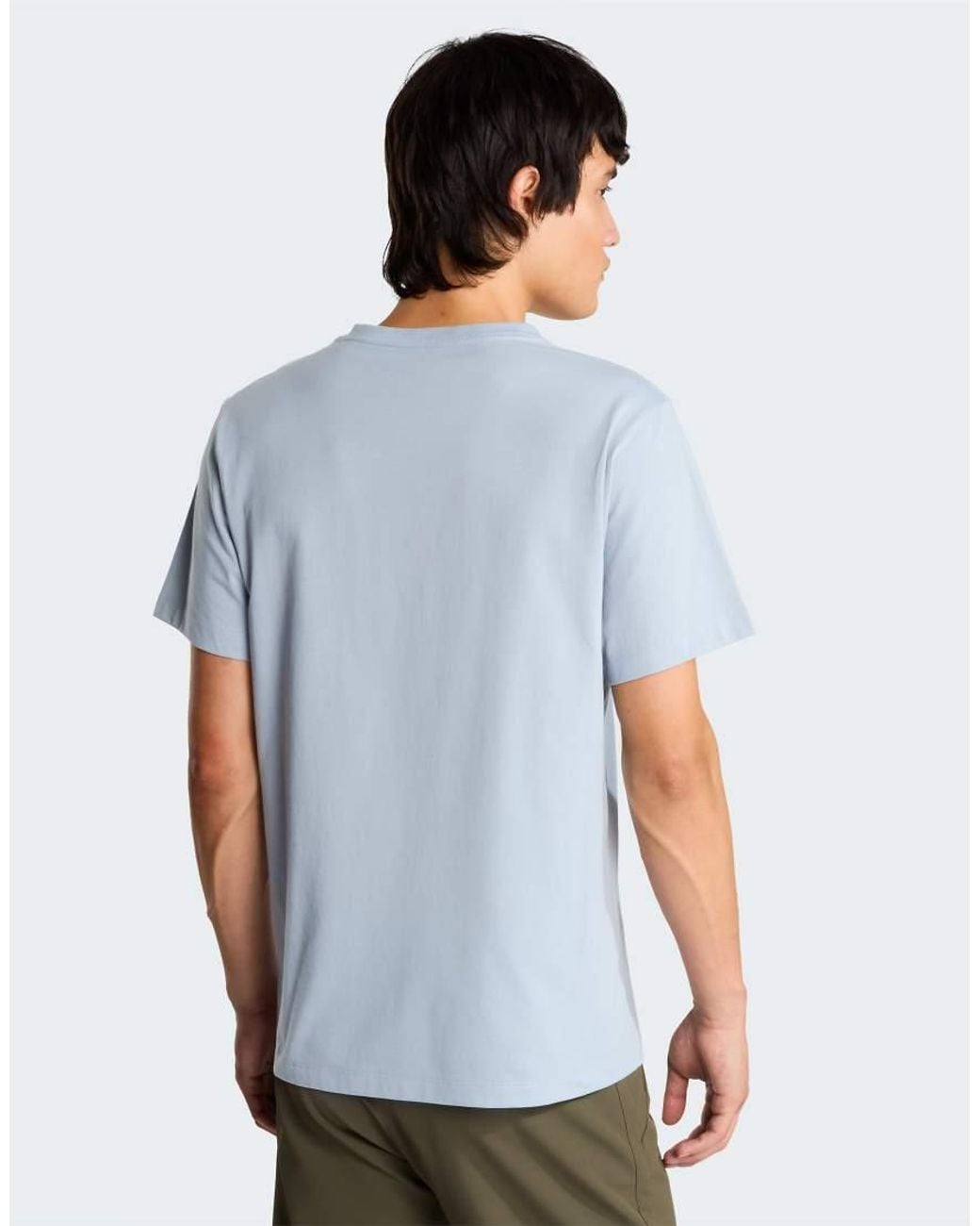 The North Face Blue Evolution Simple Dome Regular T-Shirt for men
