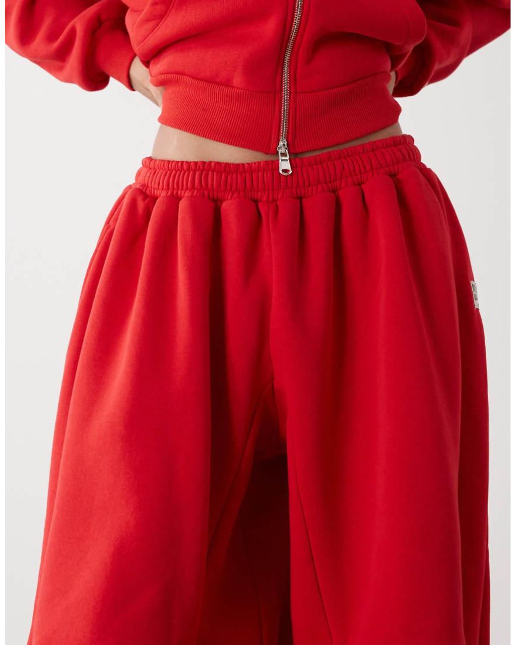 Collusion Red Xl baggy Trackies