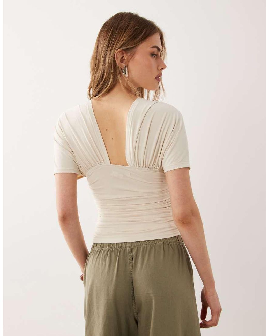 Motel Natural Vernia Batwing Cupro