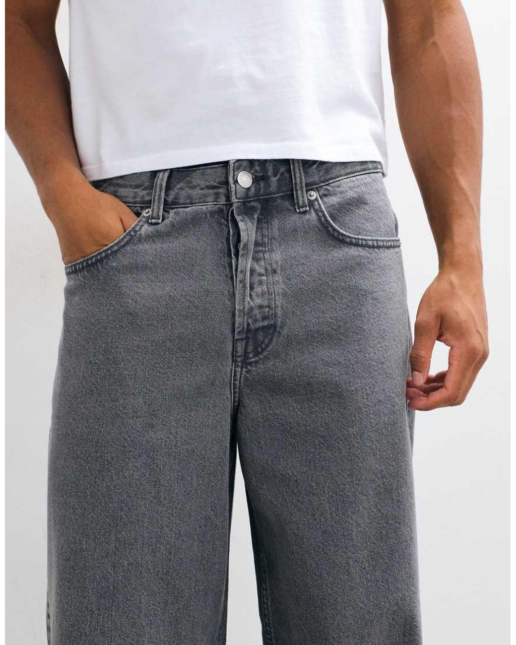 Only & Sons Blue Remi Wide Leg Jeans for men