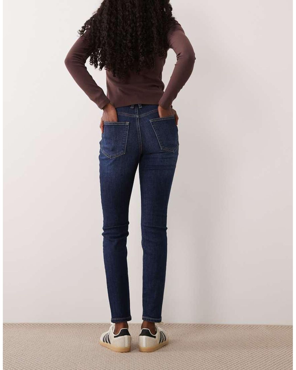 GOOD AMERICAN Blue Good Legs Skinny Jeans